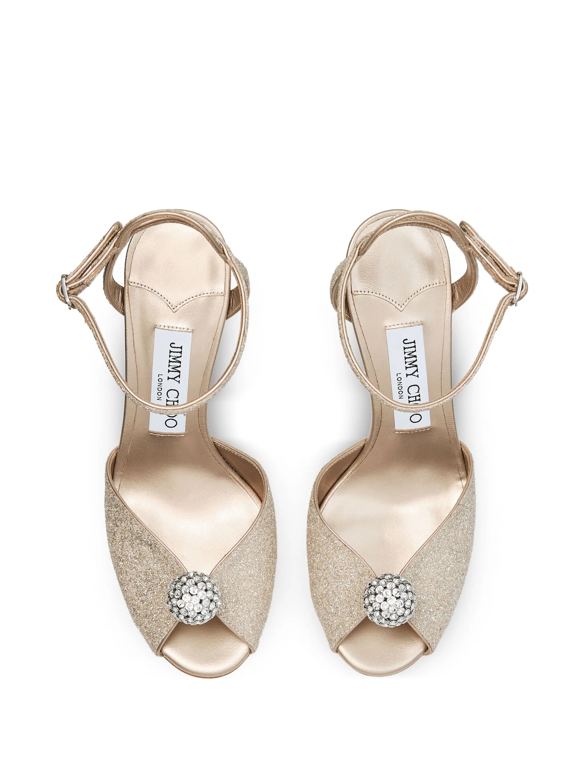 Sacora 85 crystal-embellished sandals