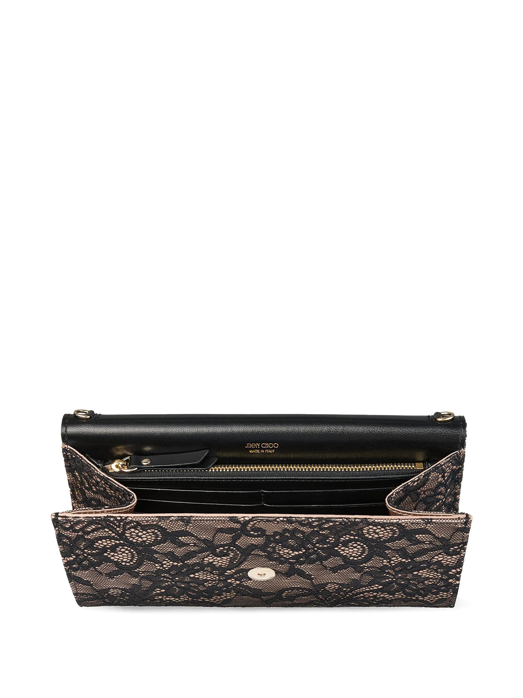 Emmie lace clutch bag