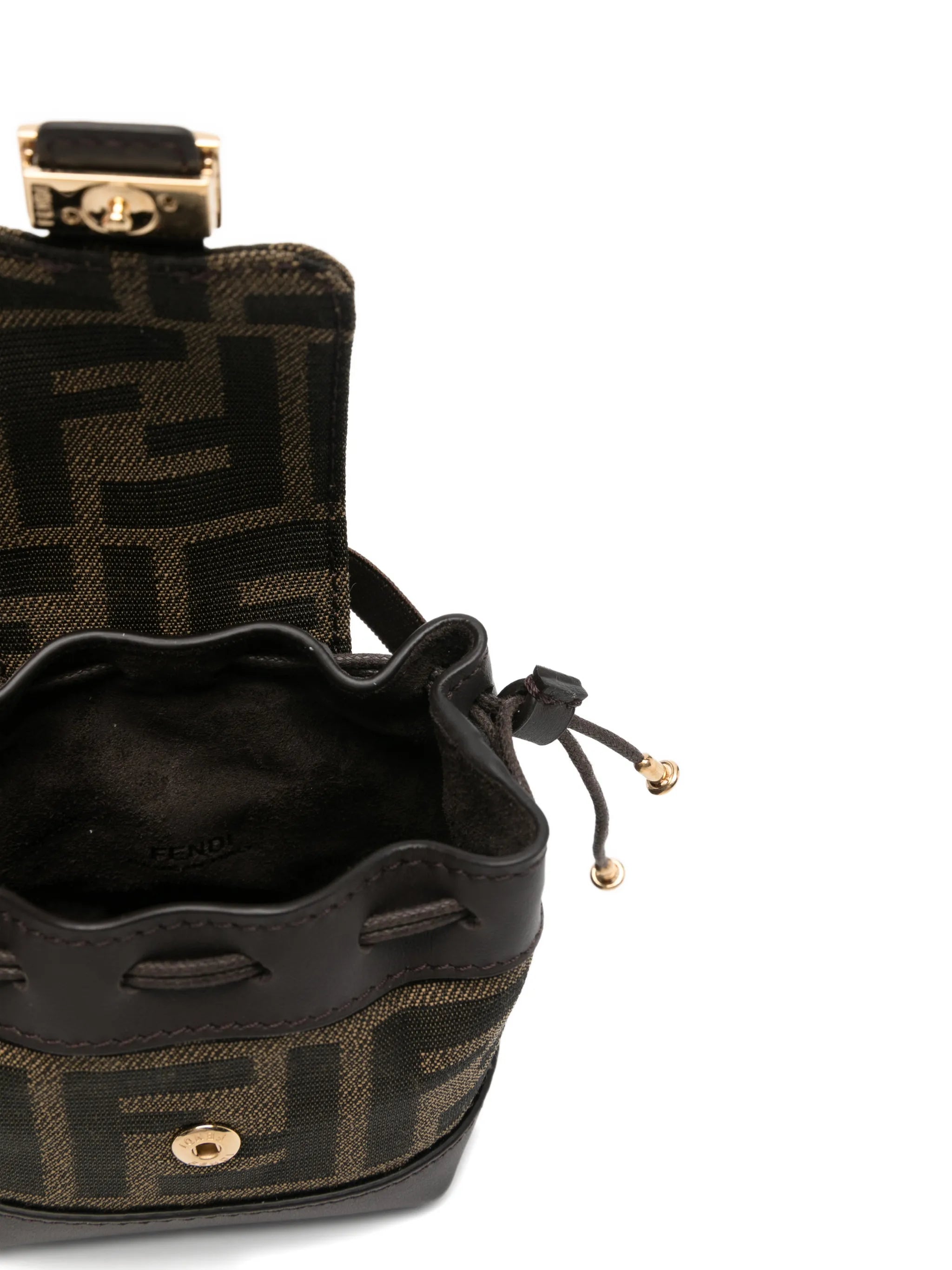 nano backpack patterned charm
