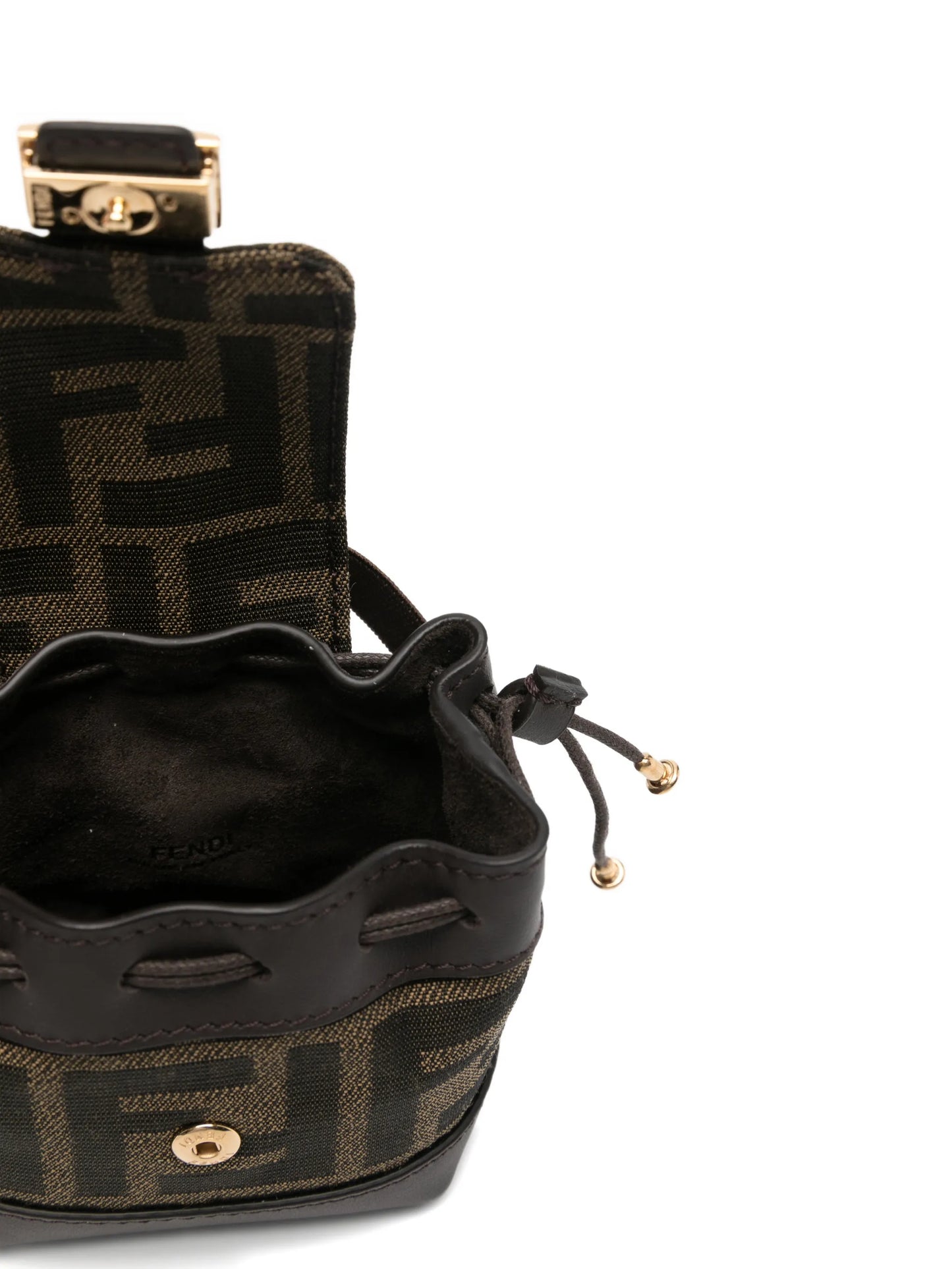 nano backpack patterned charm