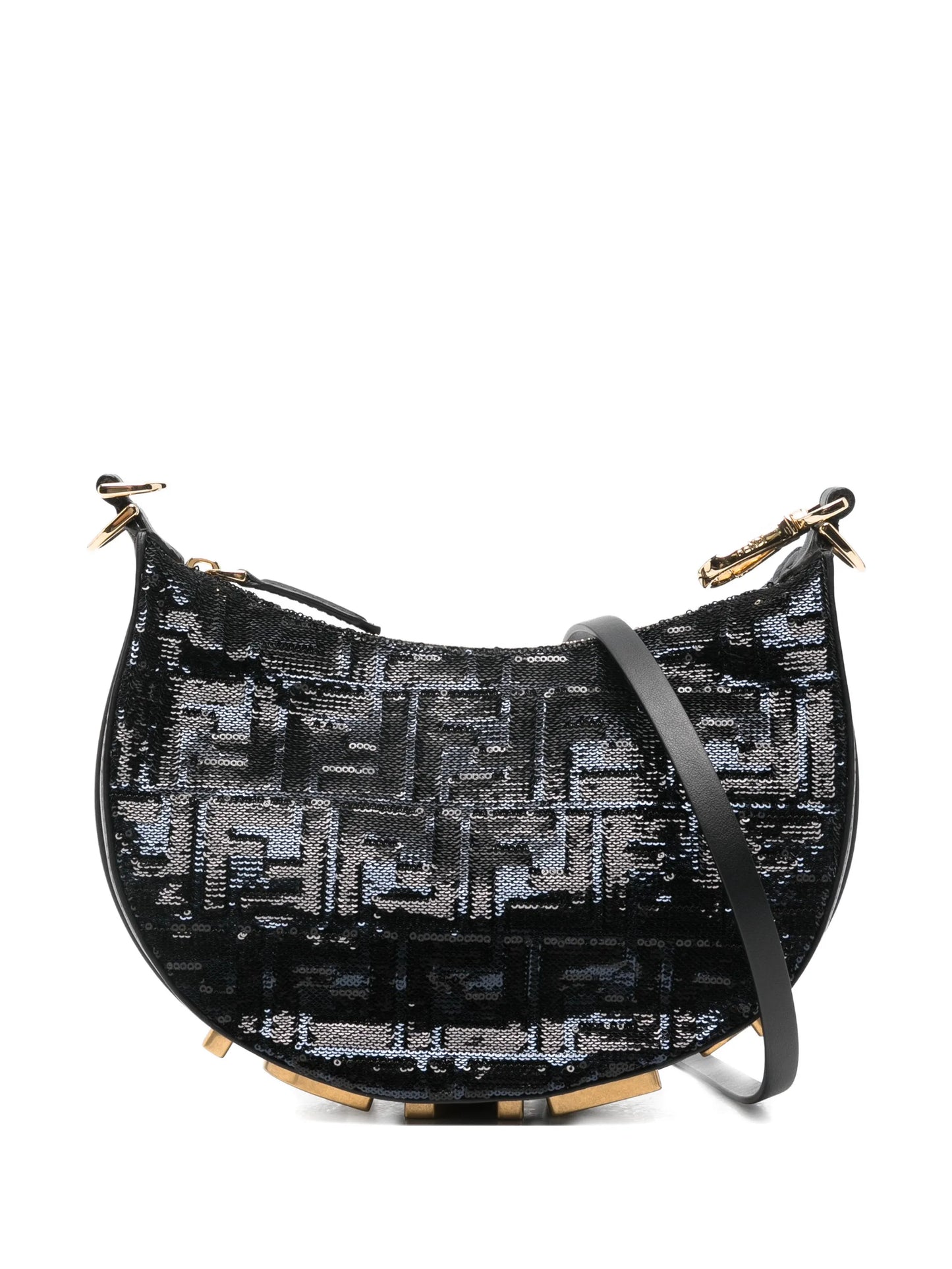 mini Fendigraphy sequin-embellished tote bag