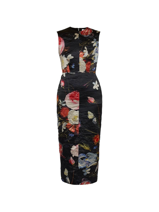 floral midi dress