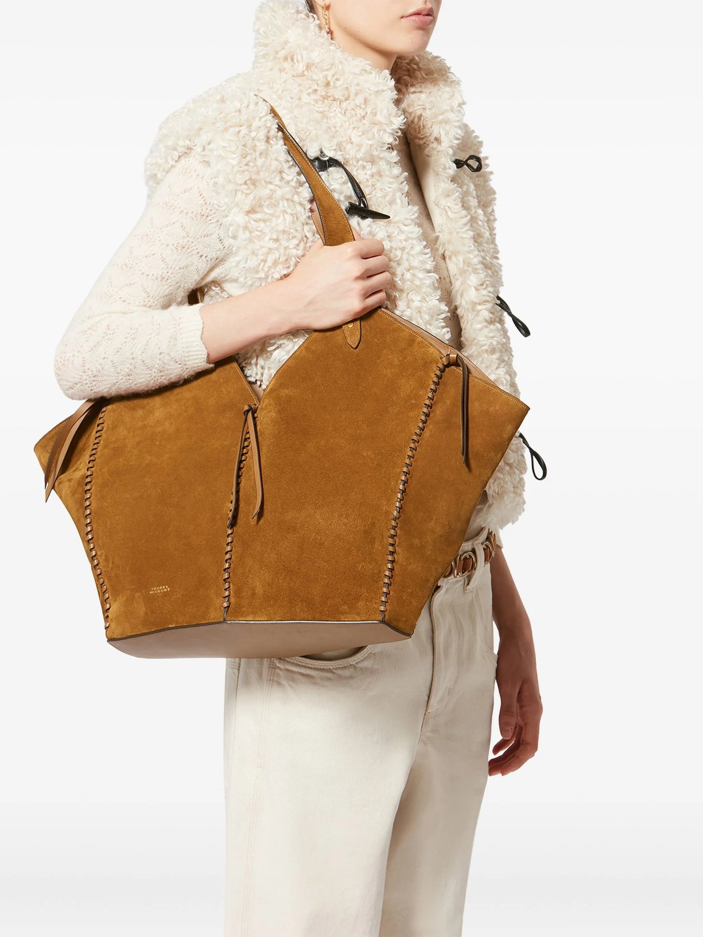 Tampa stitched shoulder bag