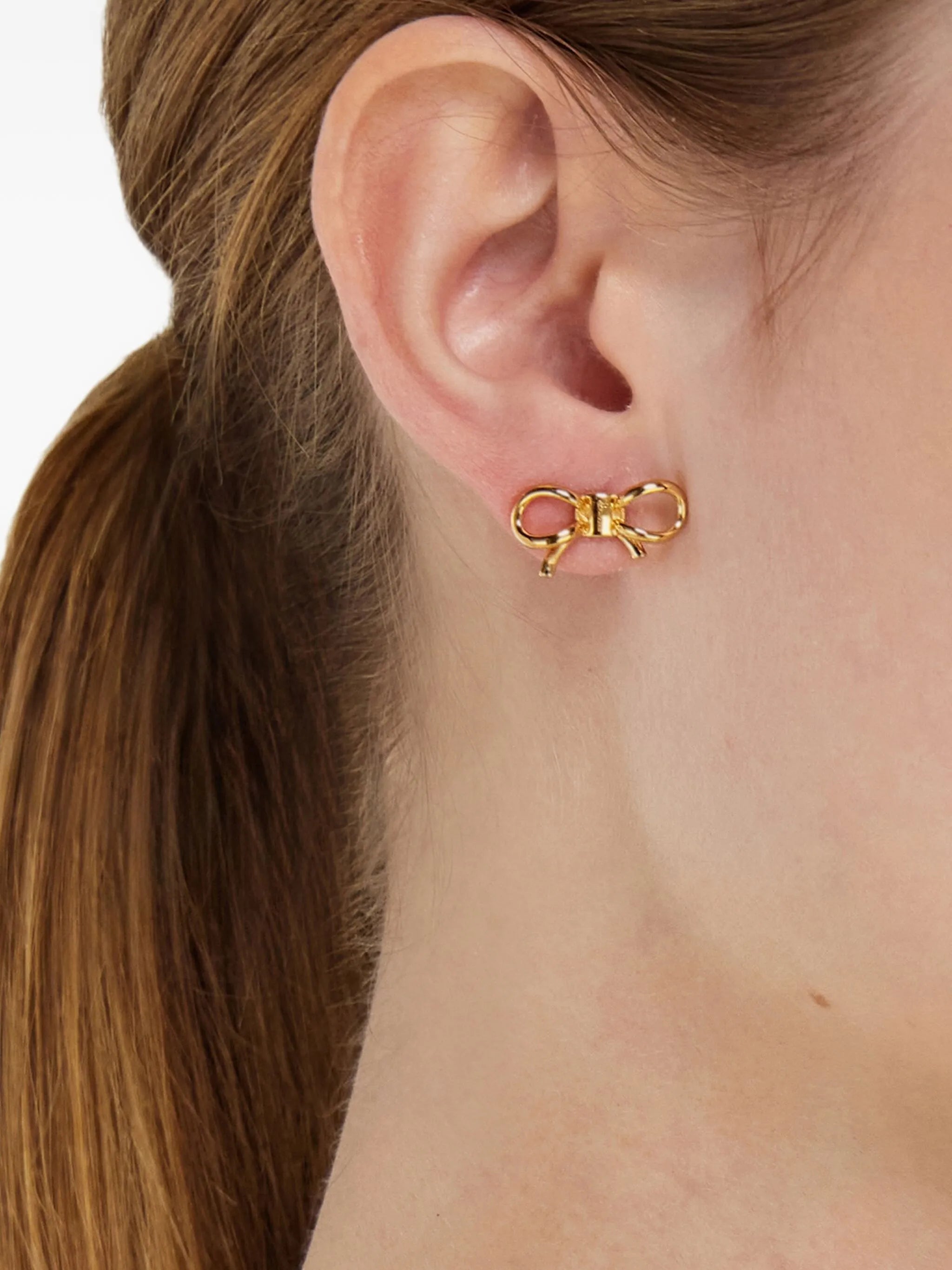 bow-stud earrings