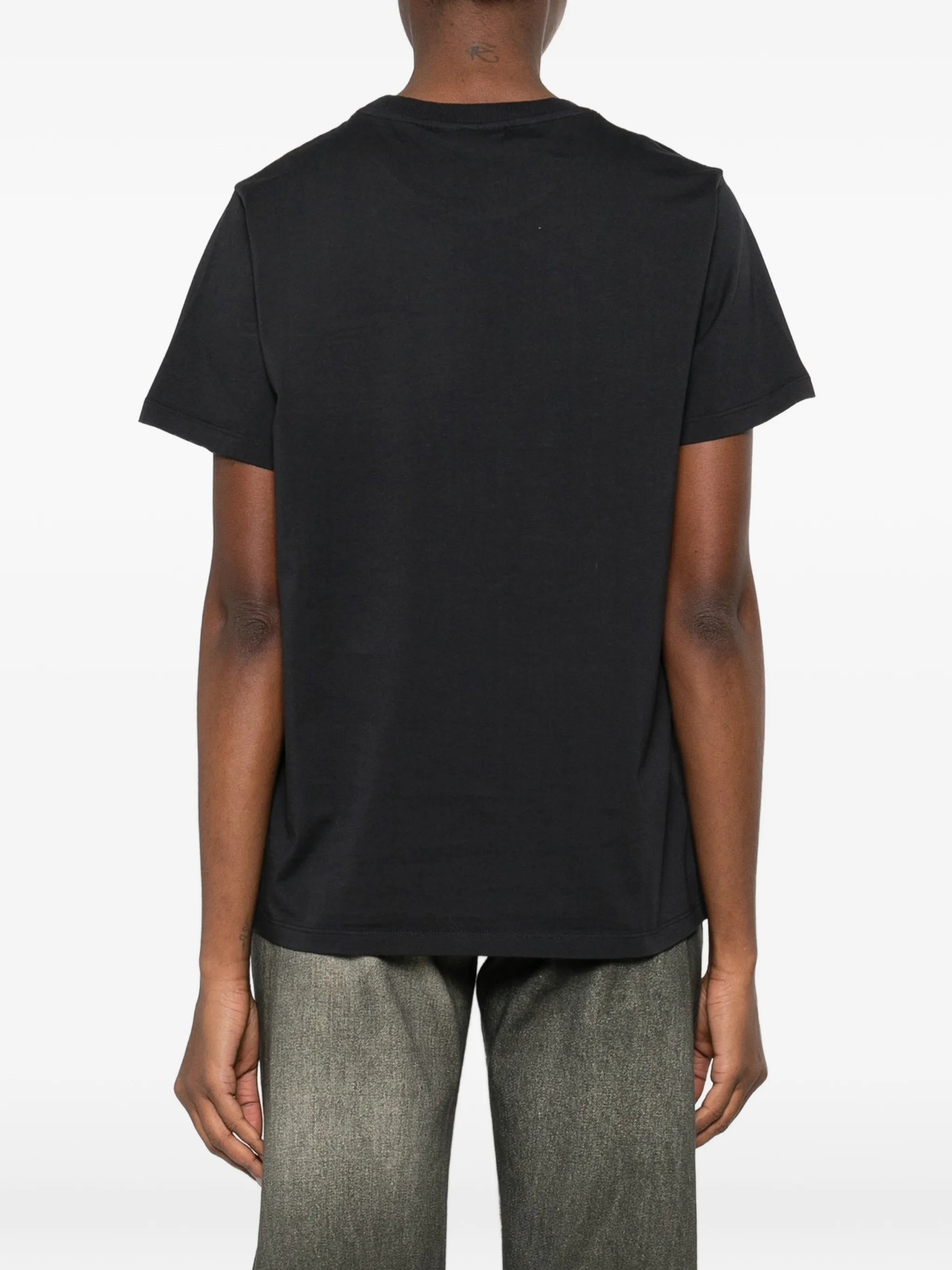bear comic print T-shirt