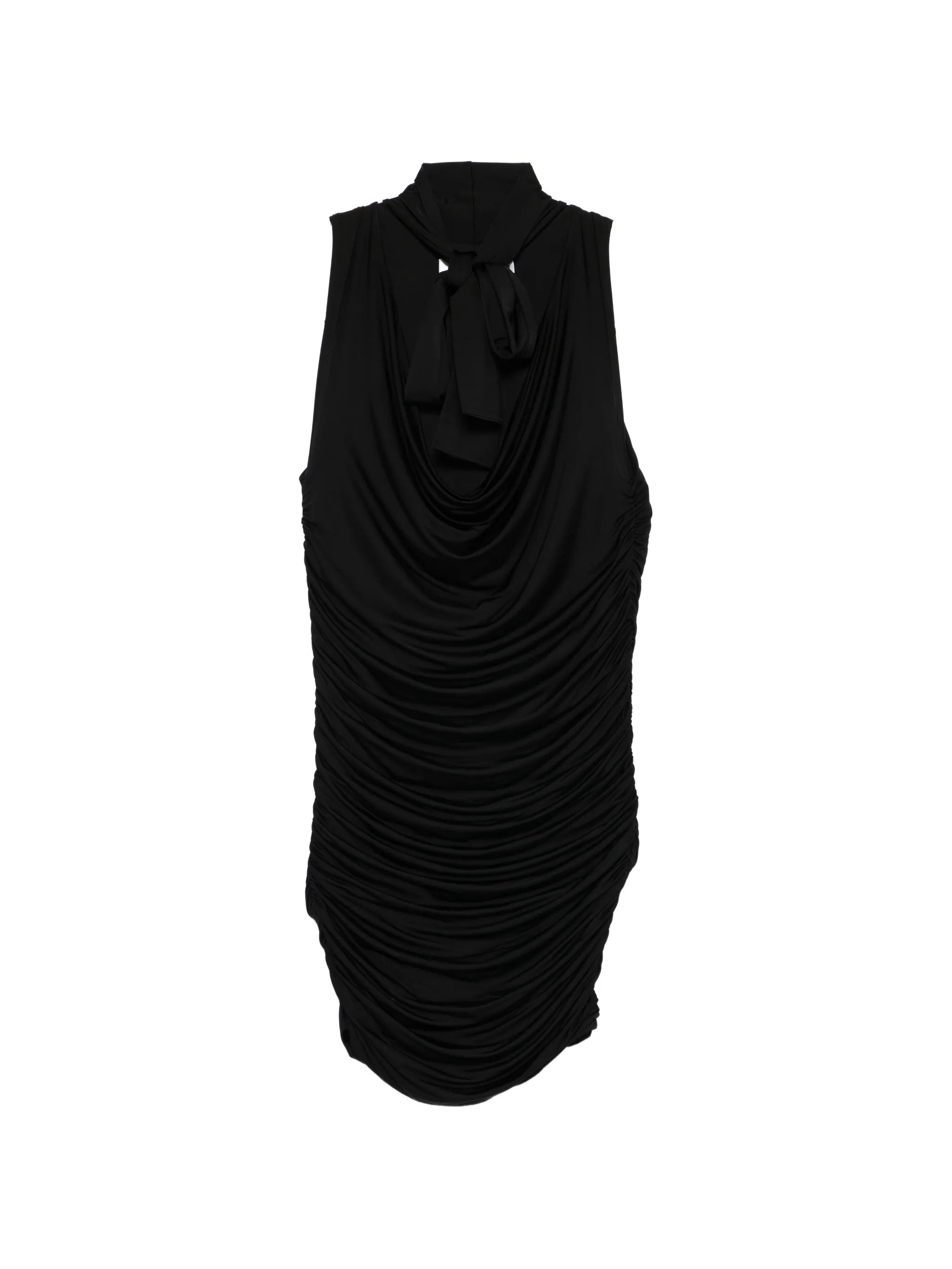 Brise tie draped dress