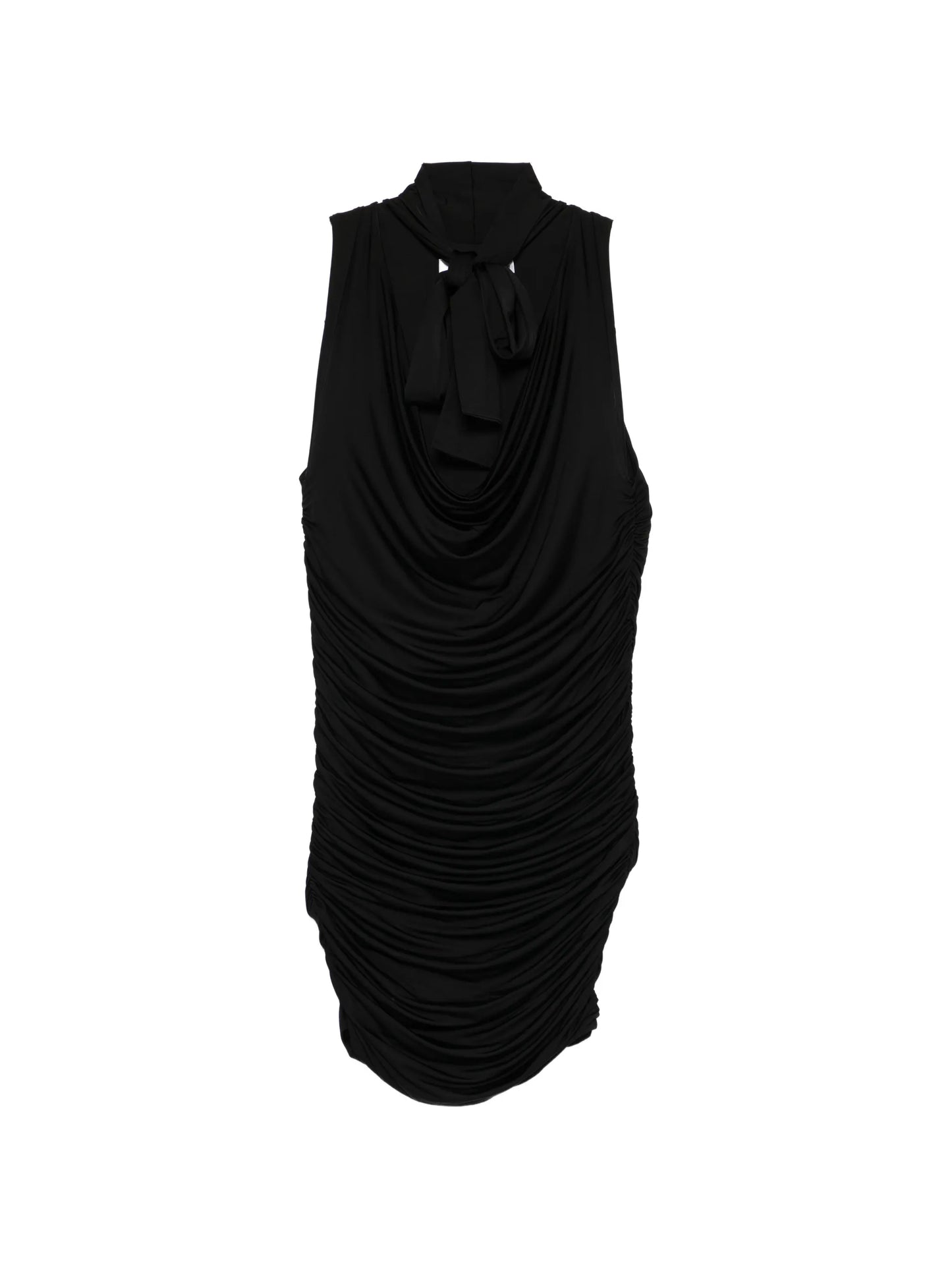 Brise tie draped dress