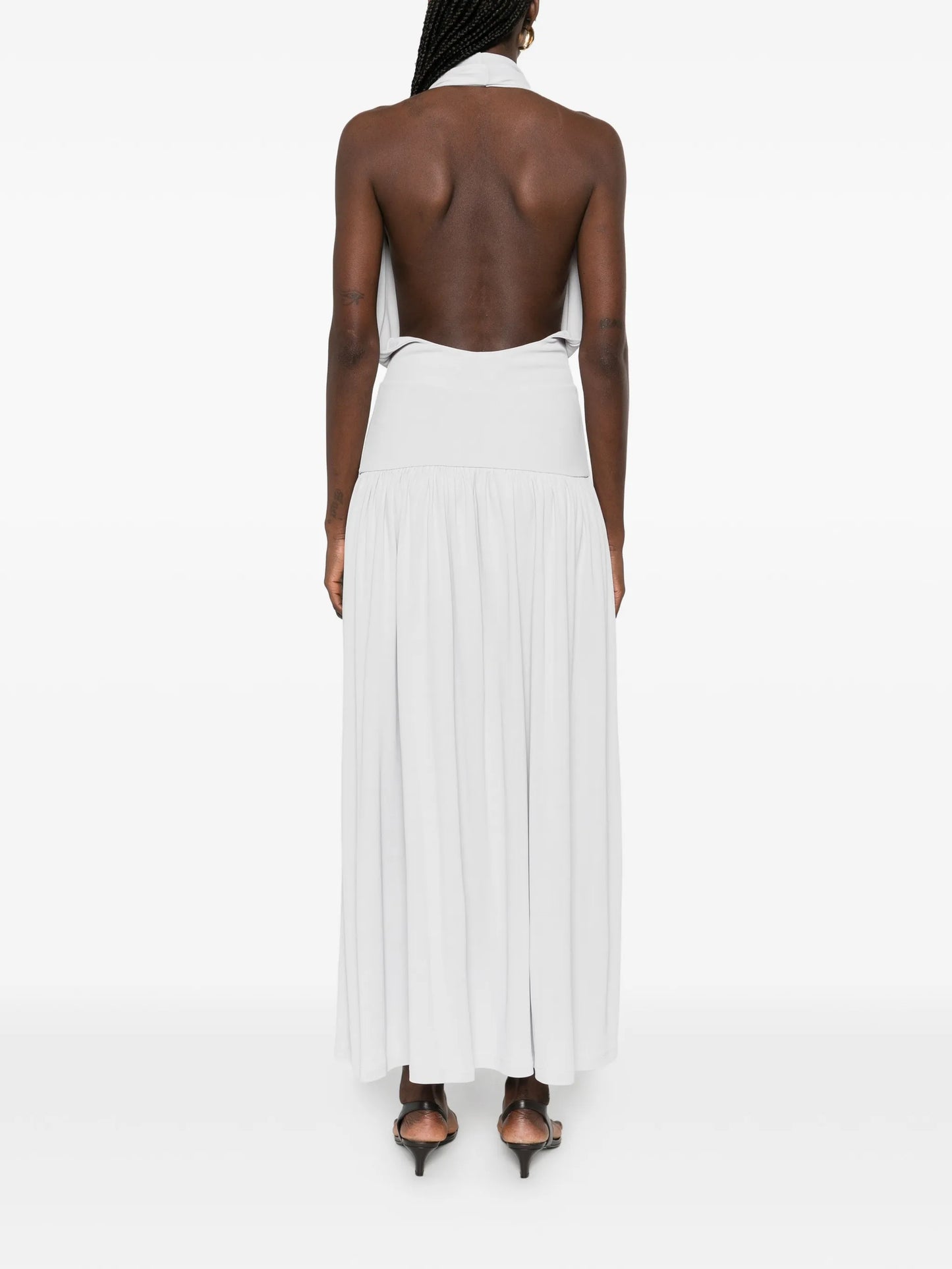 Spoe pleated midi dress