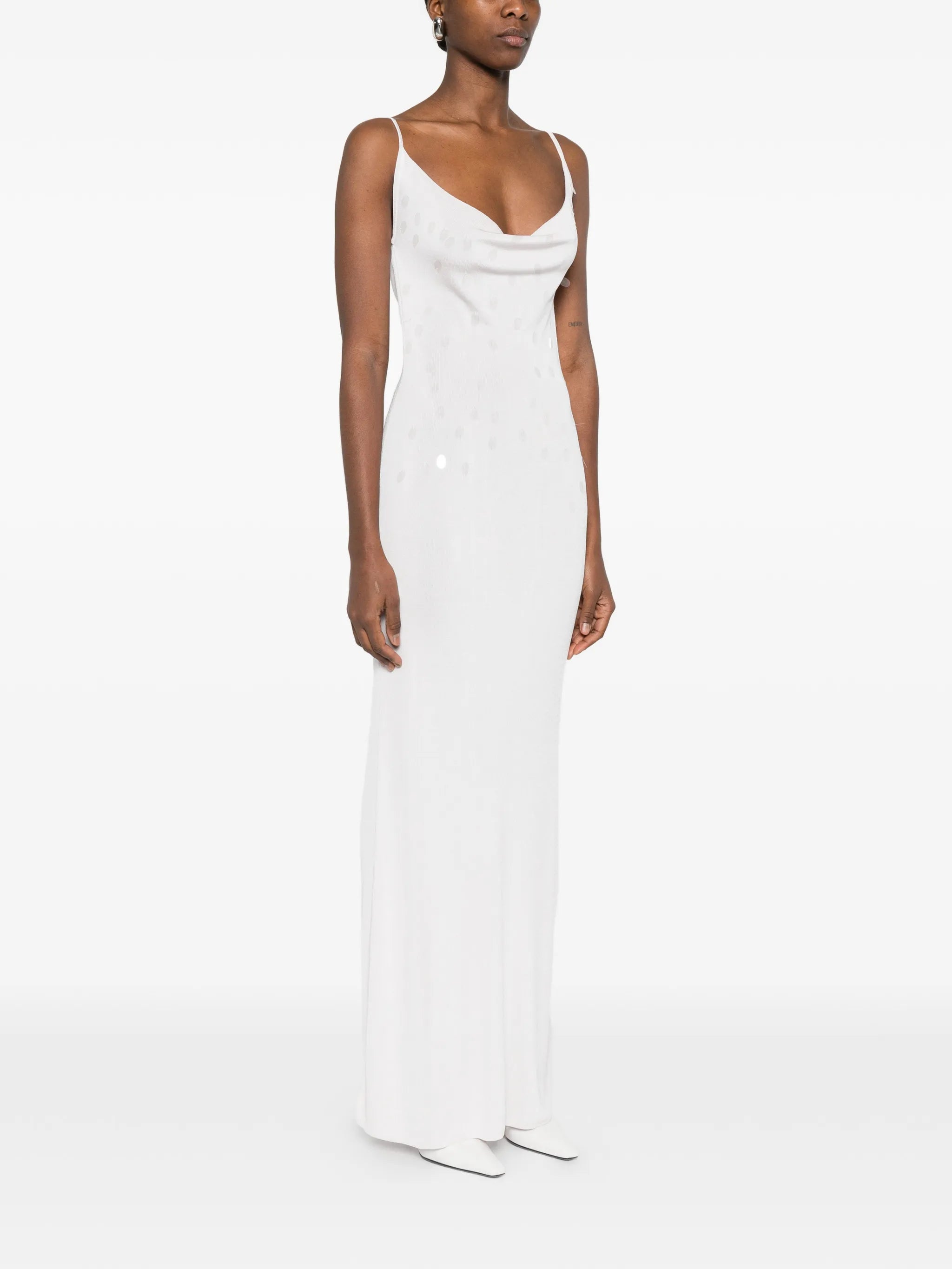 Lila strapless maxi dress