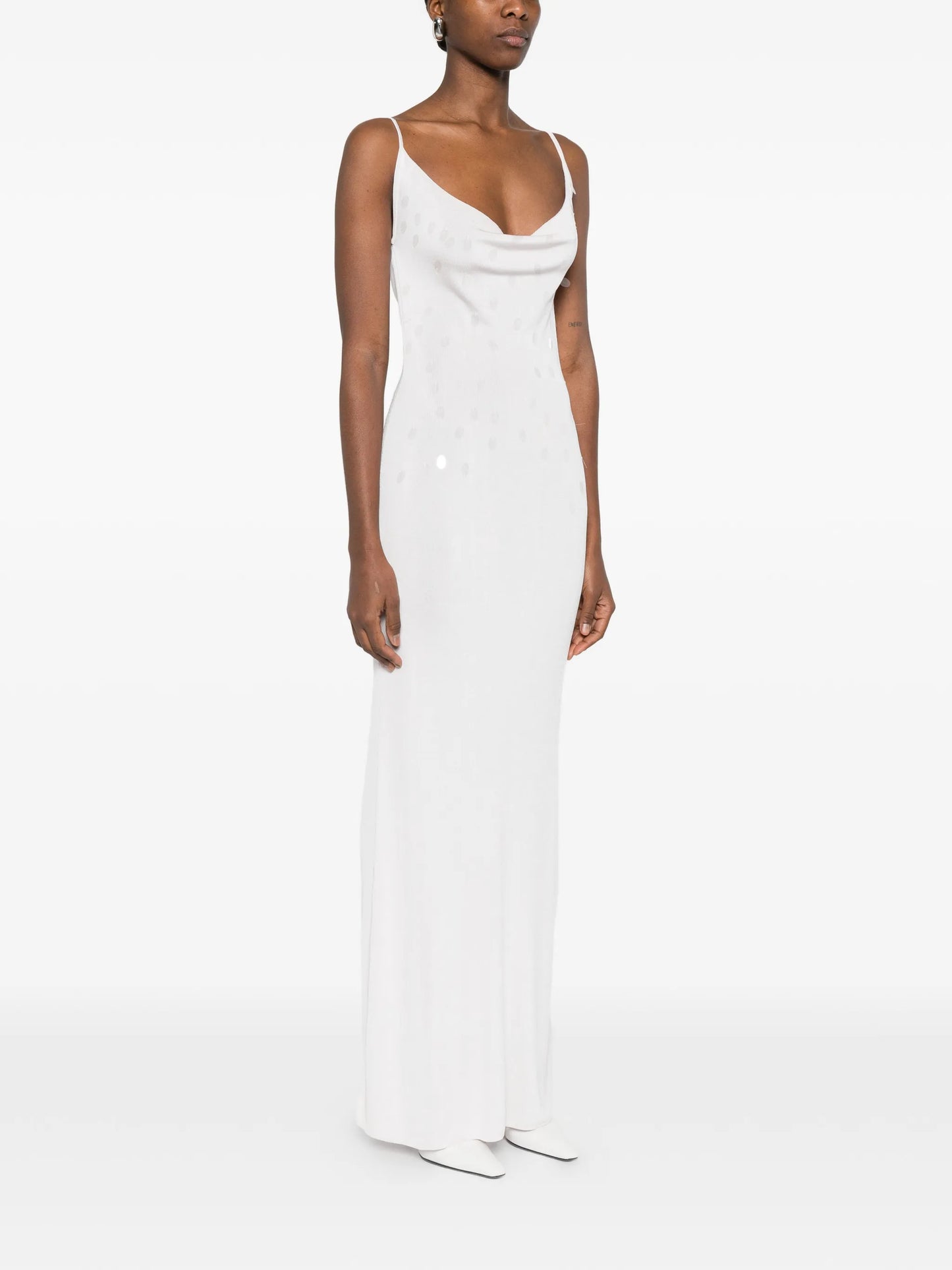 Lila strapless maxi dress
