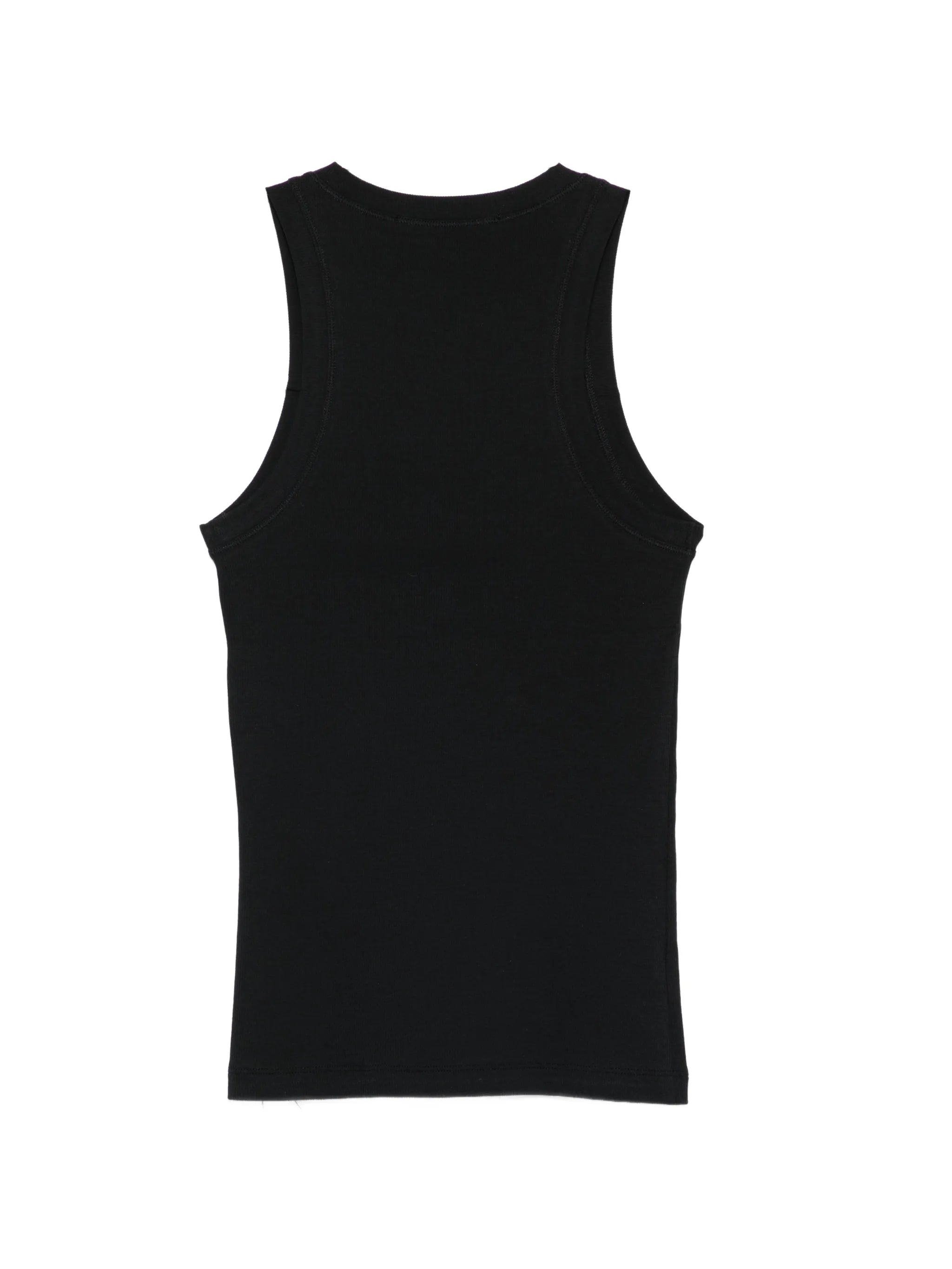 crew-neck tank top