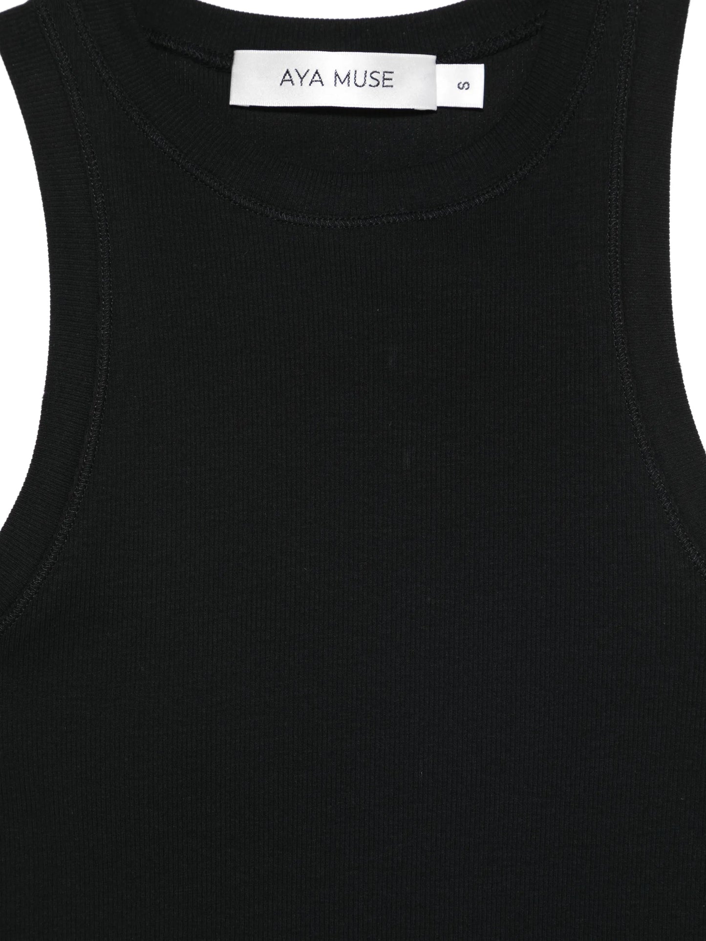 crew-neck tank top