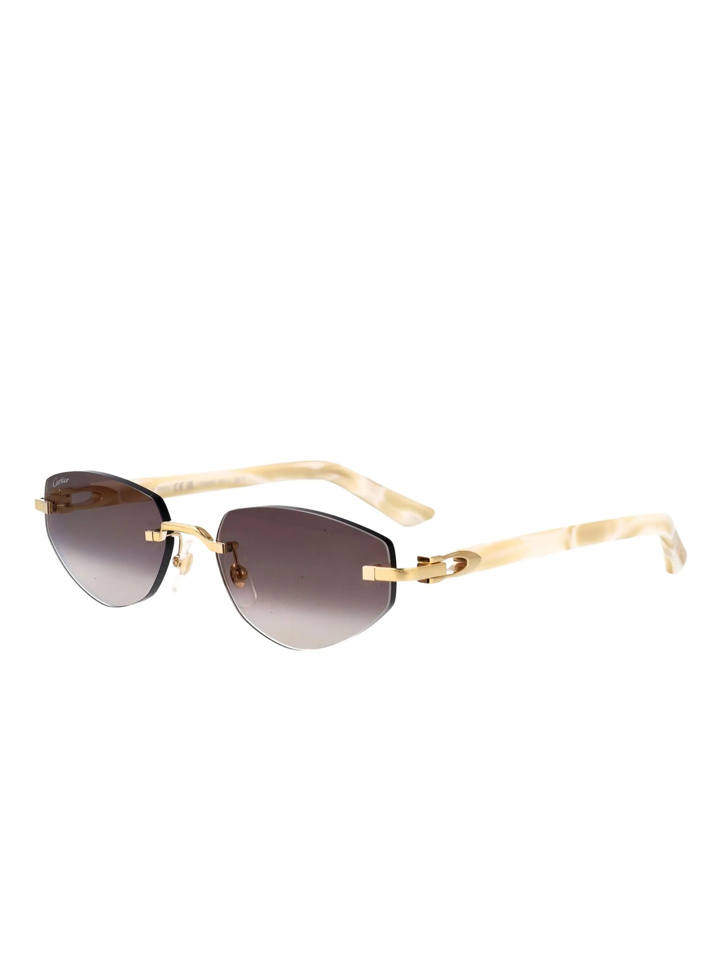 rimless sunglasses