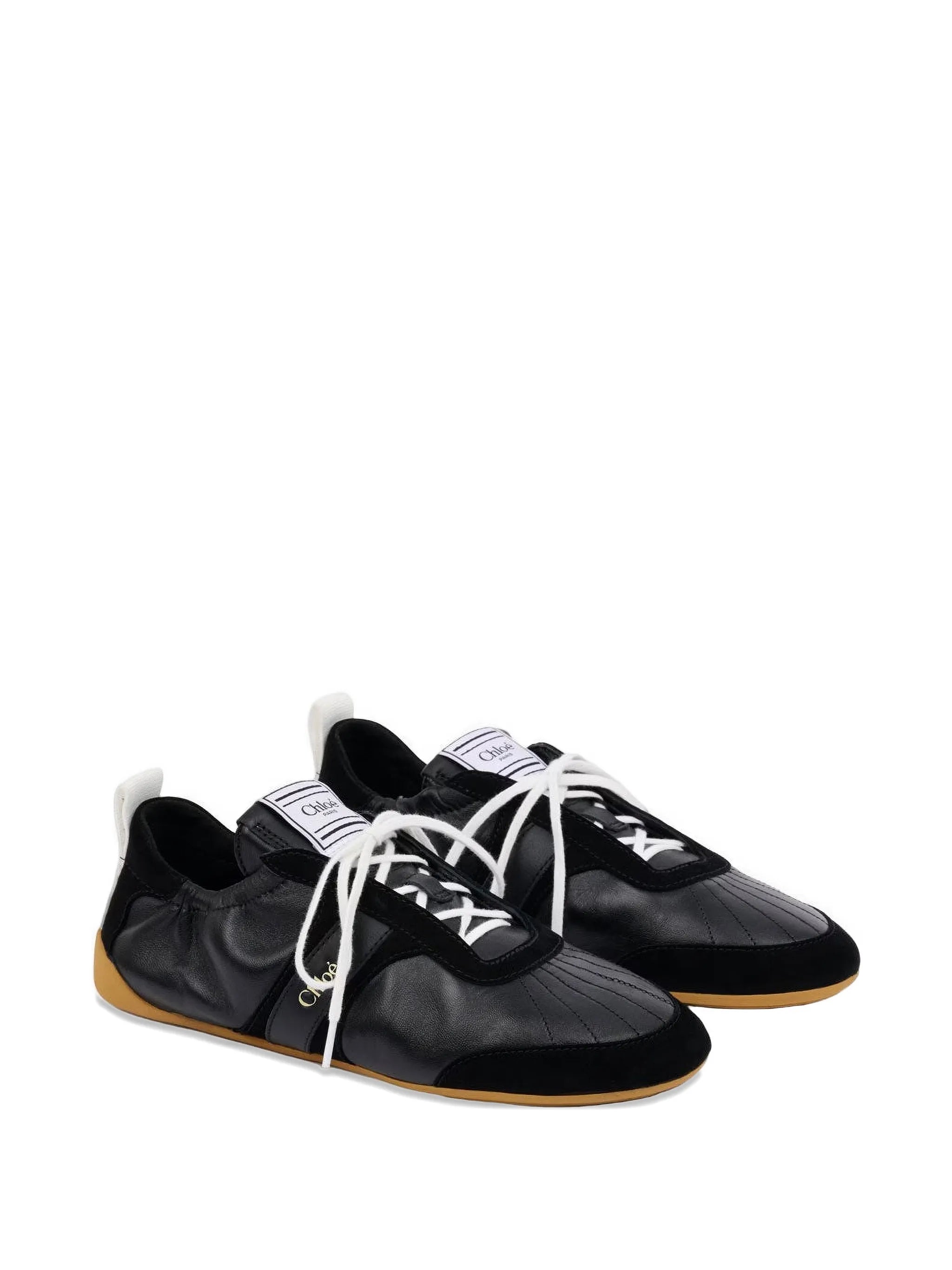Kick logo-patch sneakers