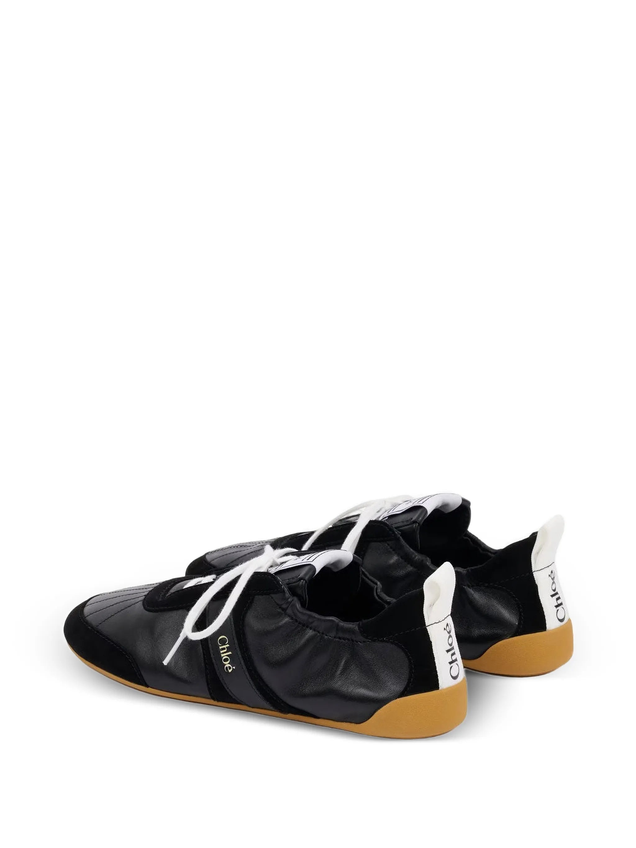 Kick logo-patch sneakers