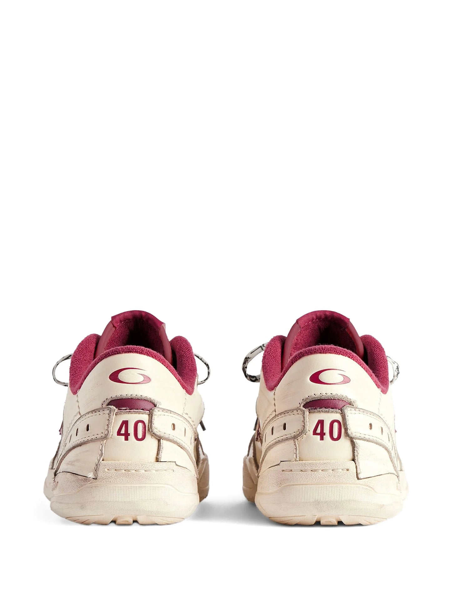 Hamptons Medium Worn-Out lace-up sneakers