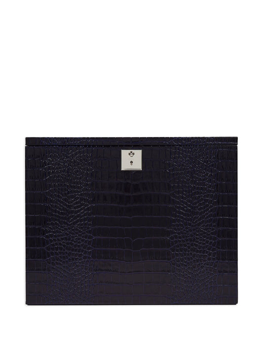 Mara crocodile-effect cocktail box set