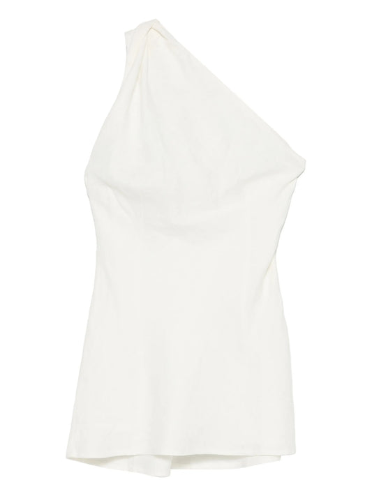 Agua one-shoulder top