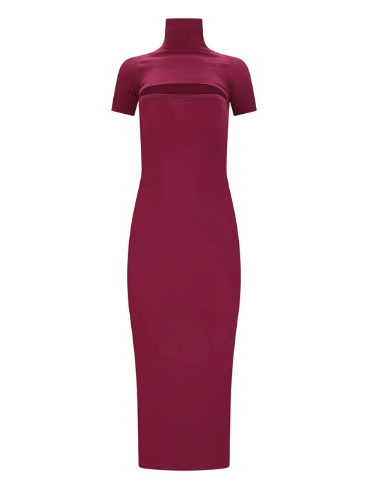 cut-out maxi dress