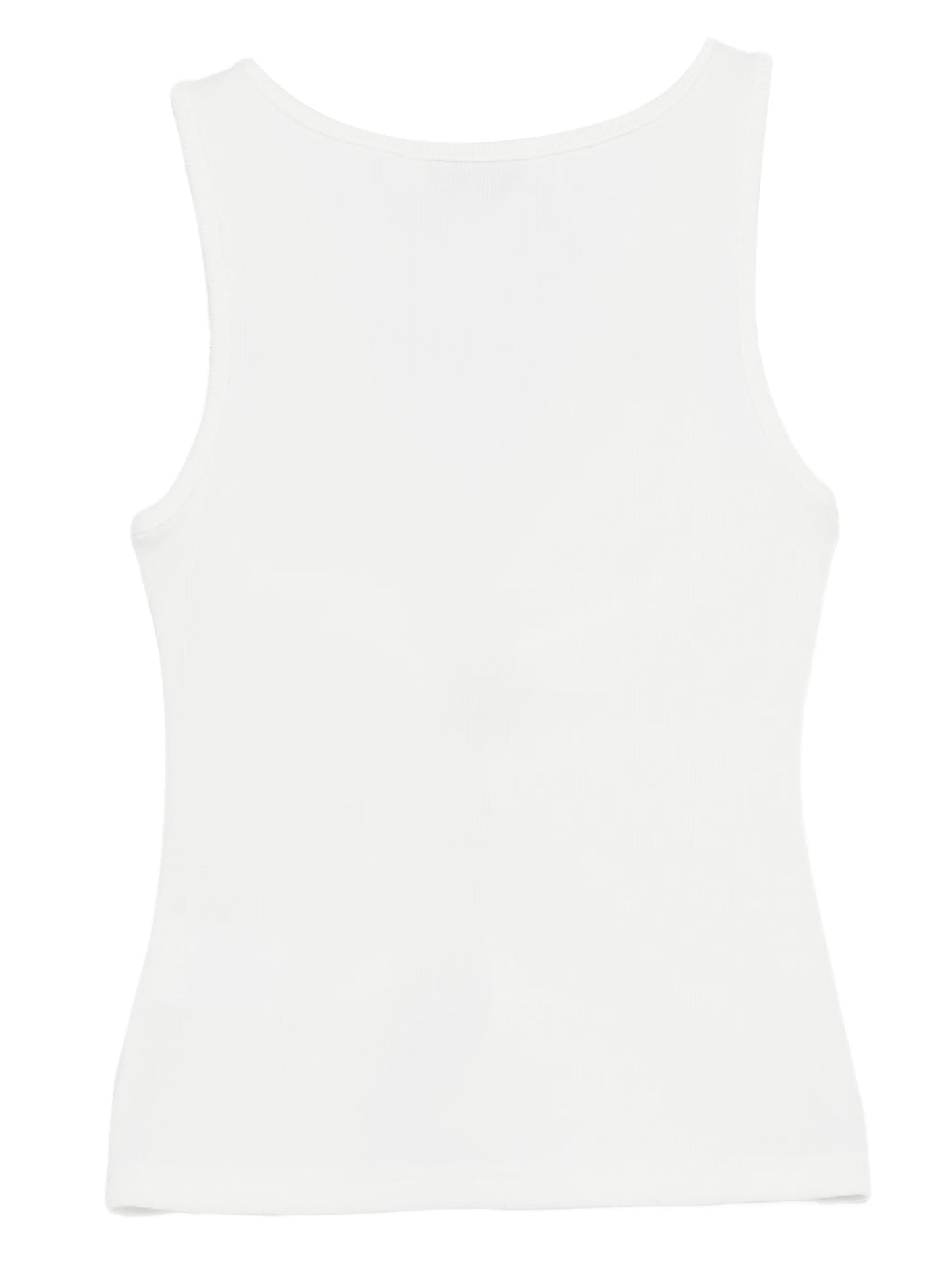 crystal-pendant tank top