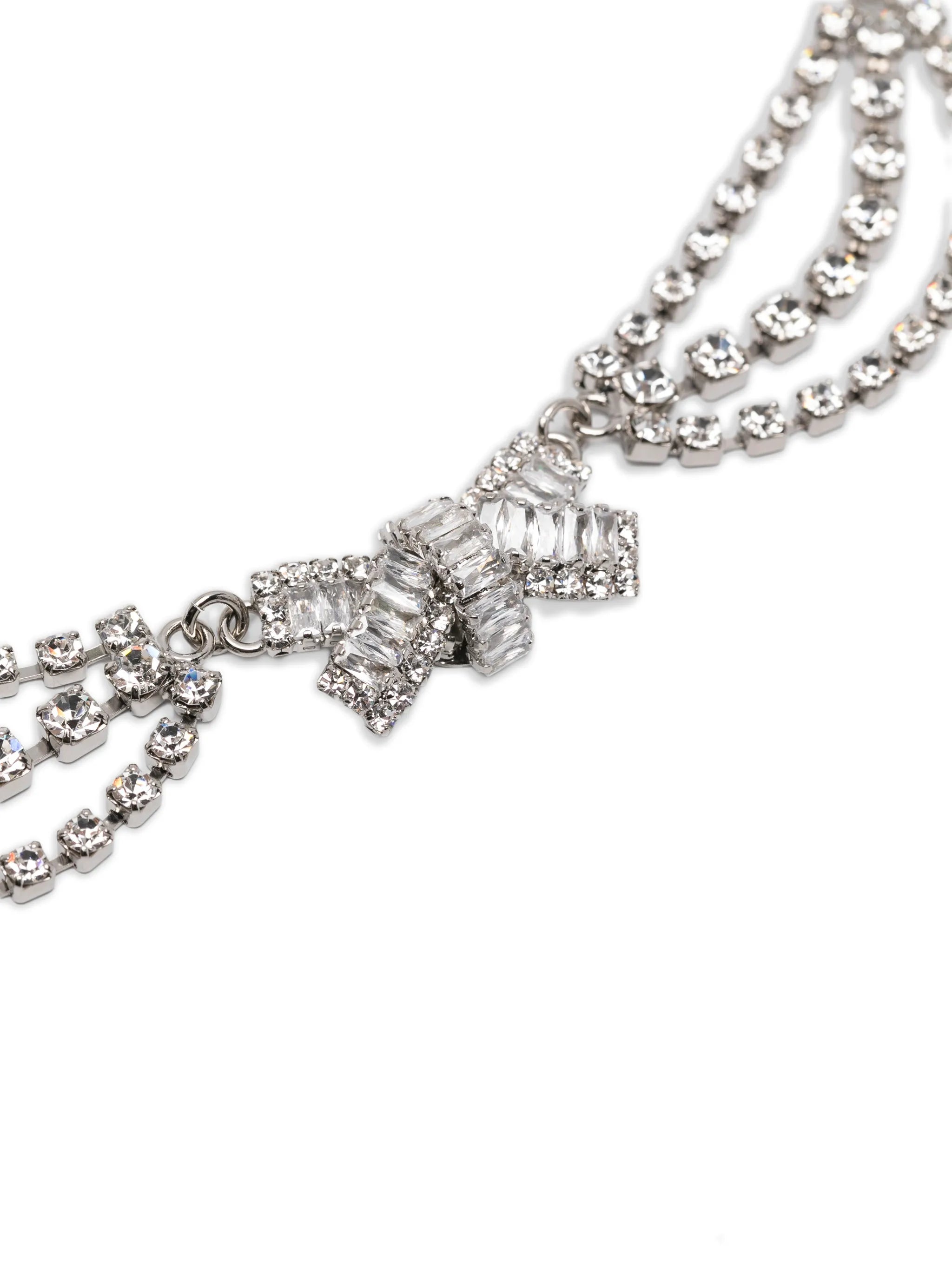 bow-embellished necklace