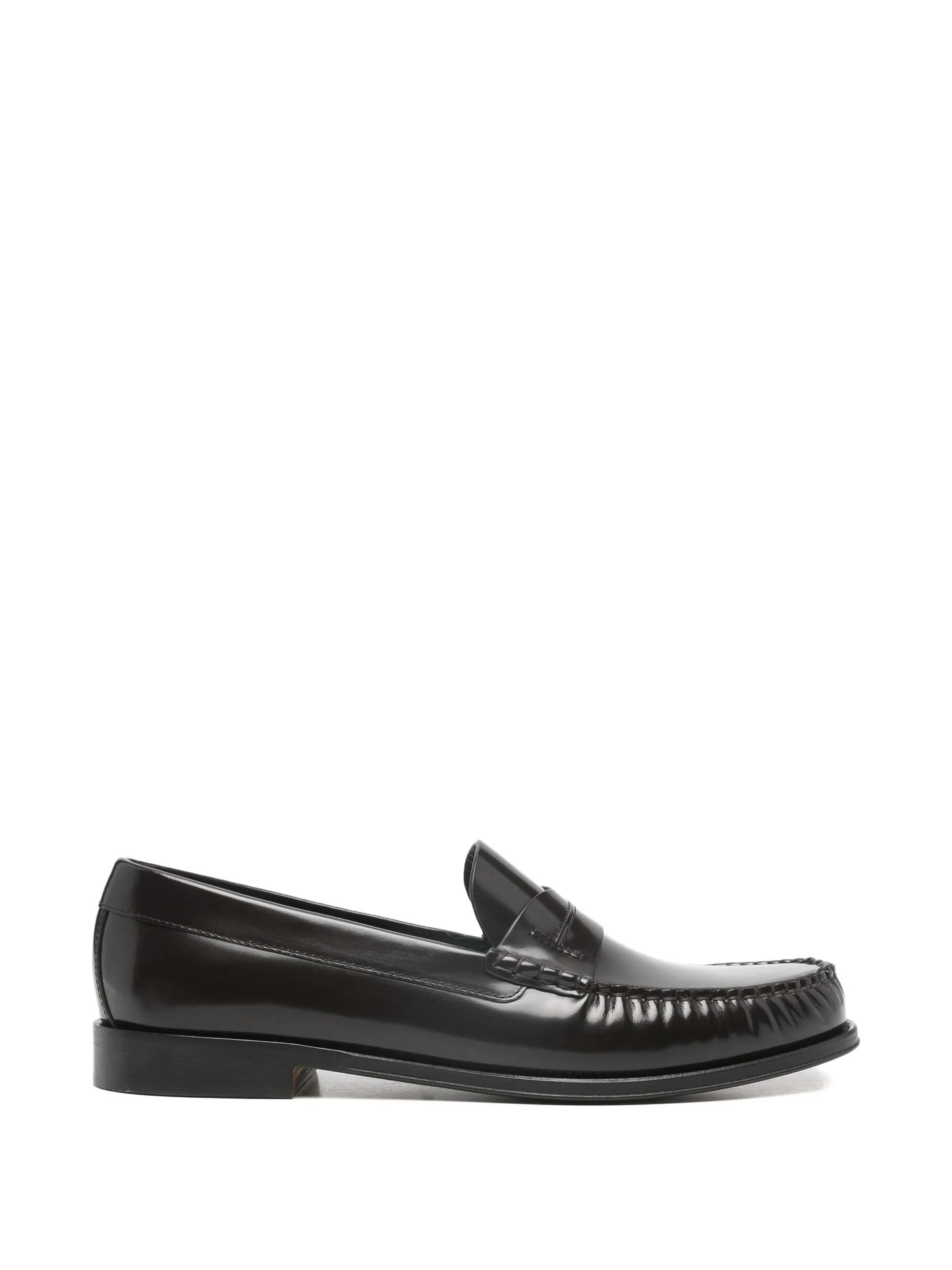 penny-detail flat shoes