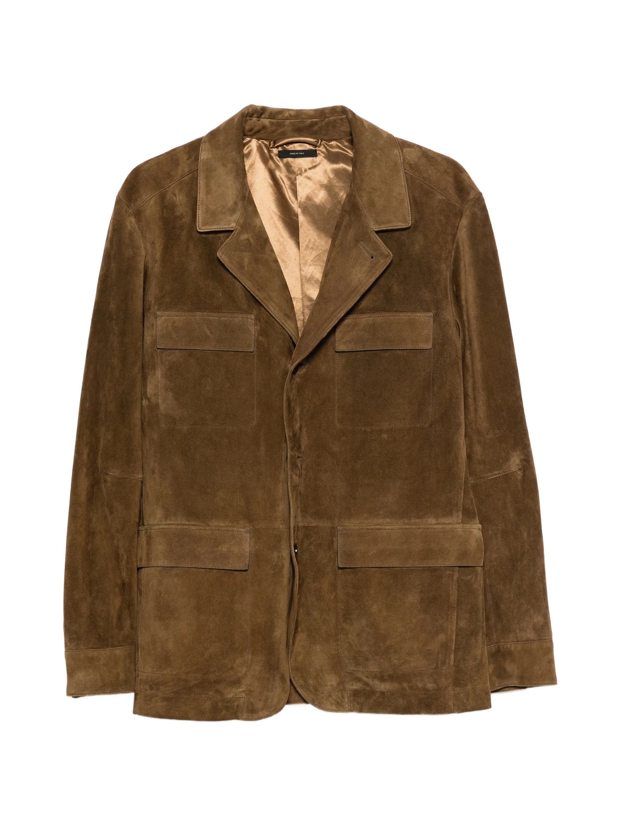 suede military jacket