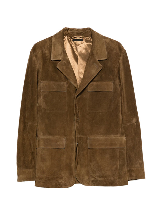 suede military jacket