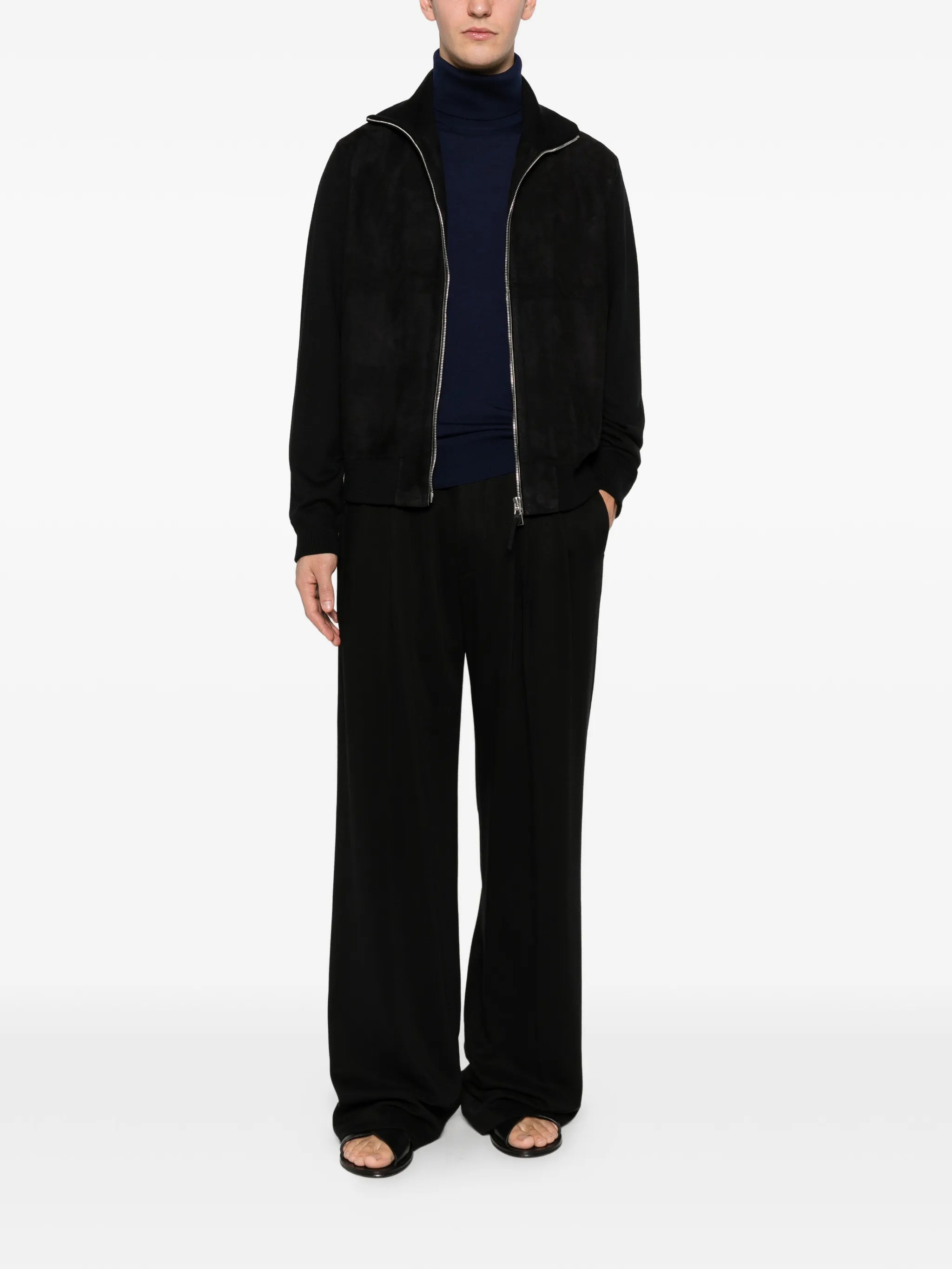 zip-up jacket