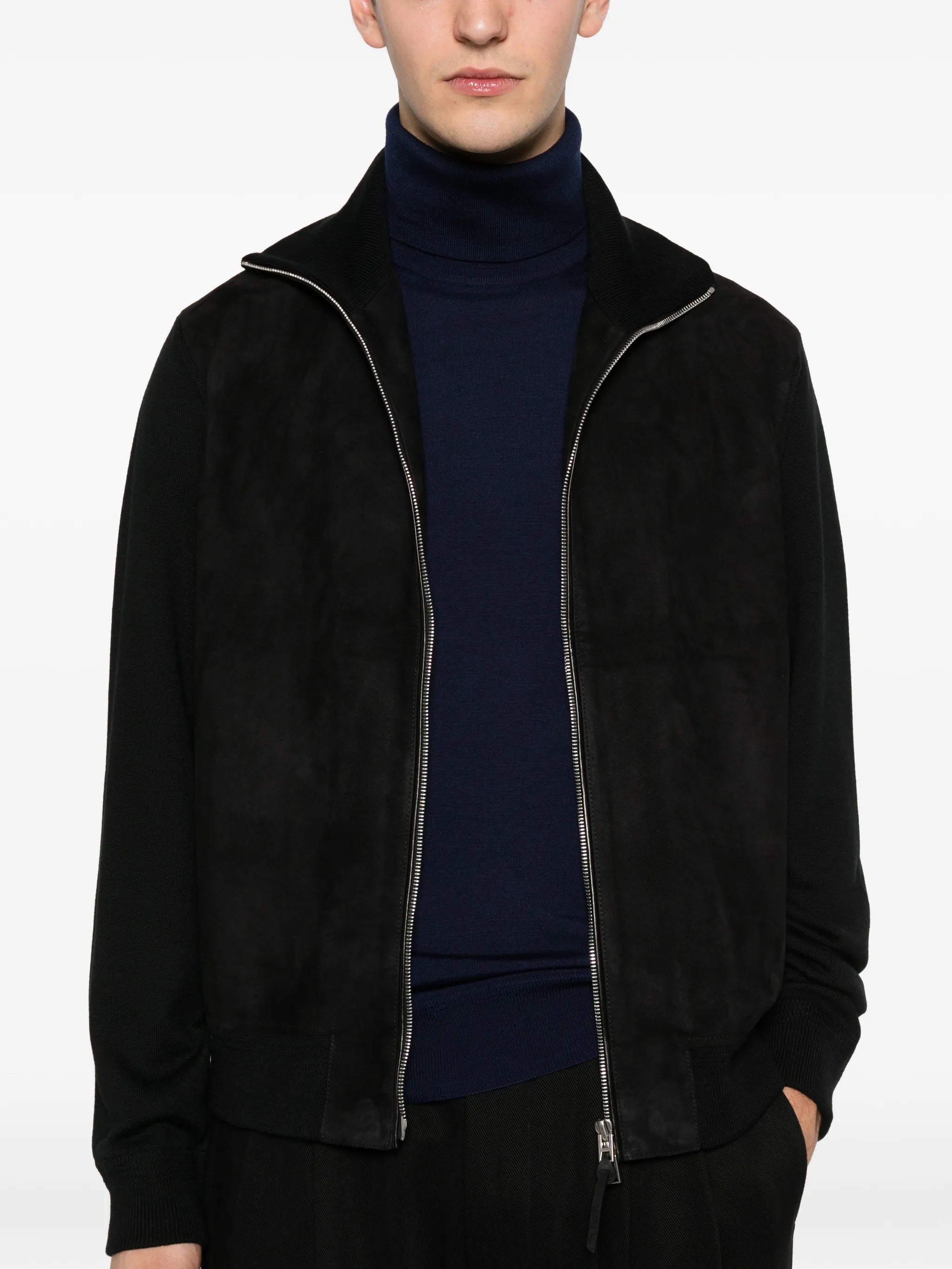 zip-up jacket