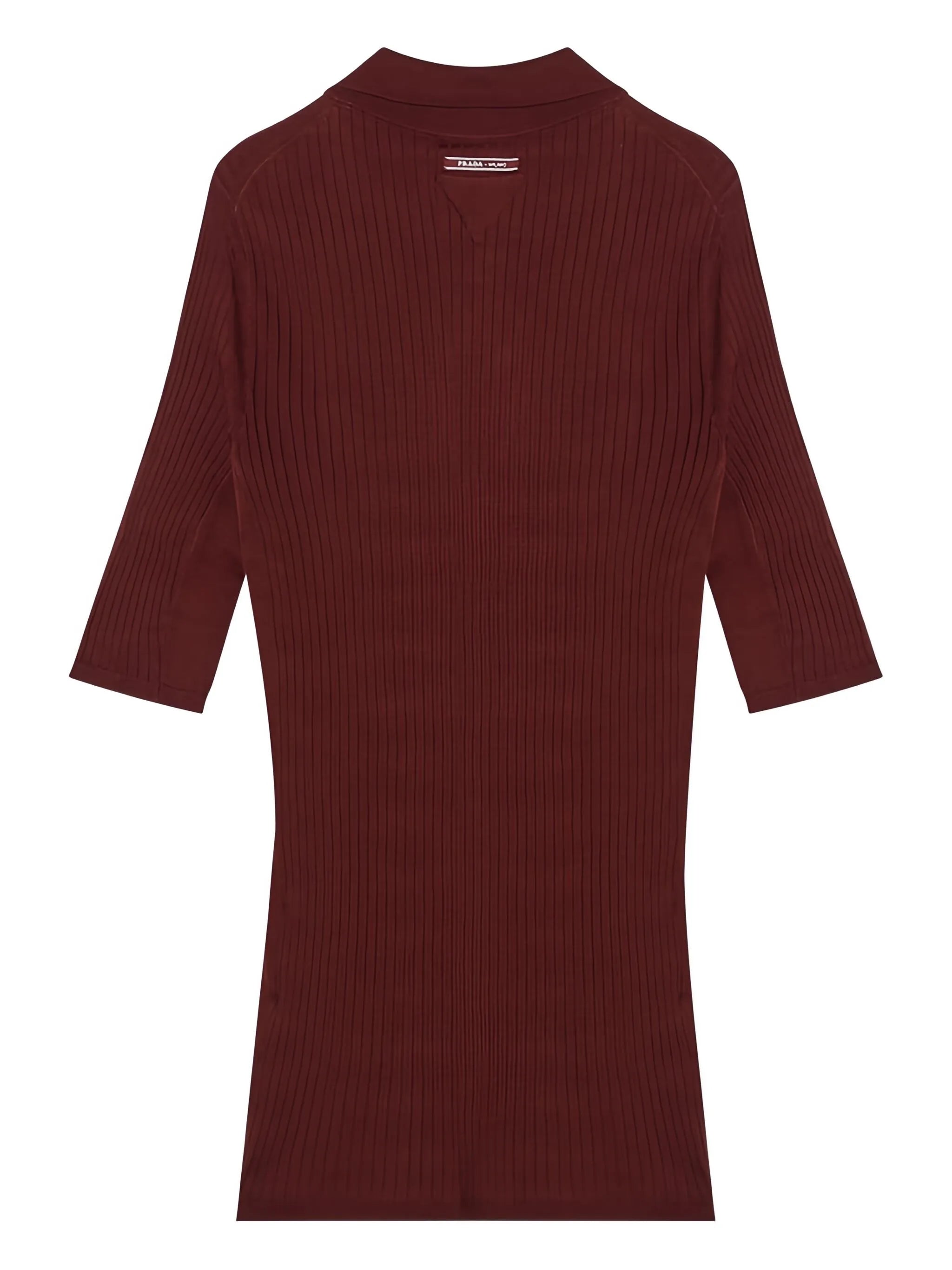 ribbed polo top