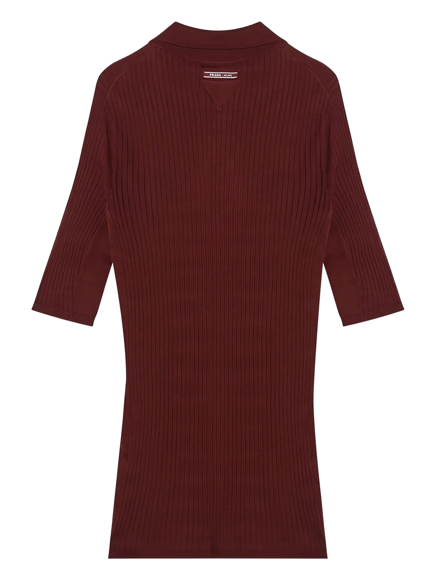 ribbed polo top