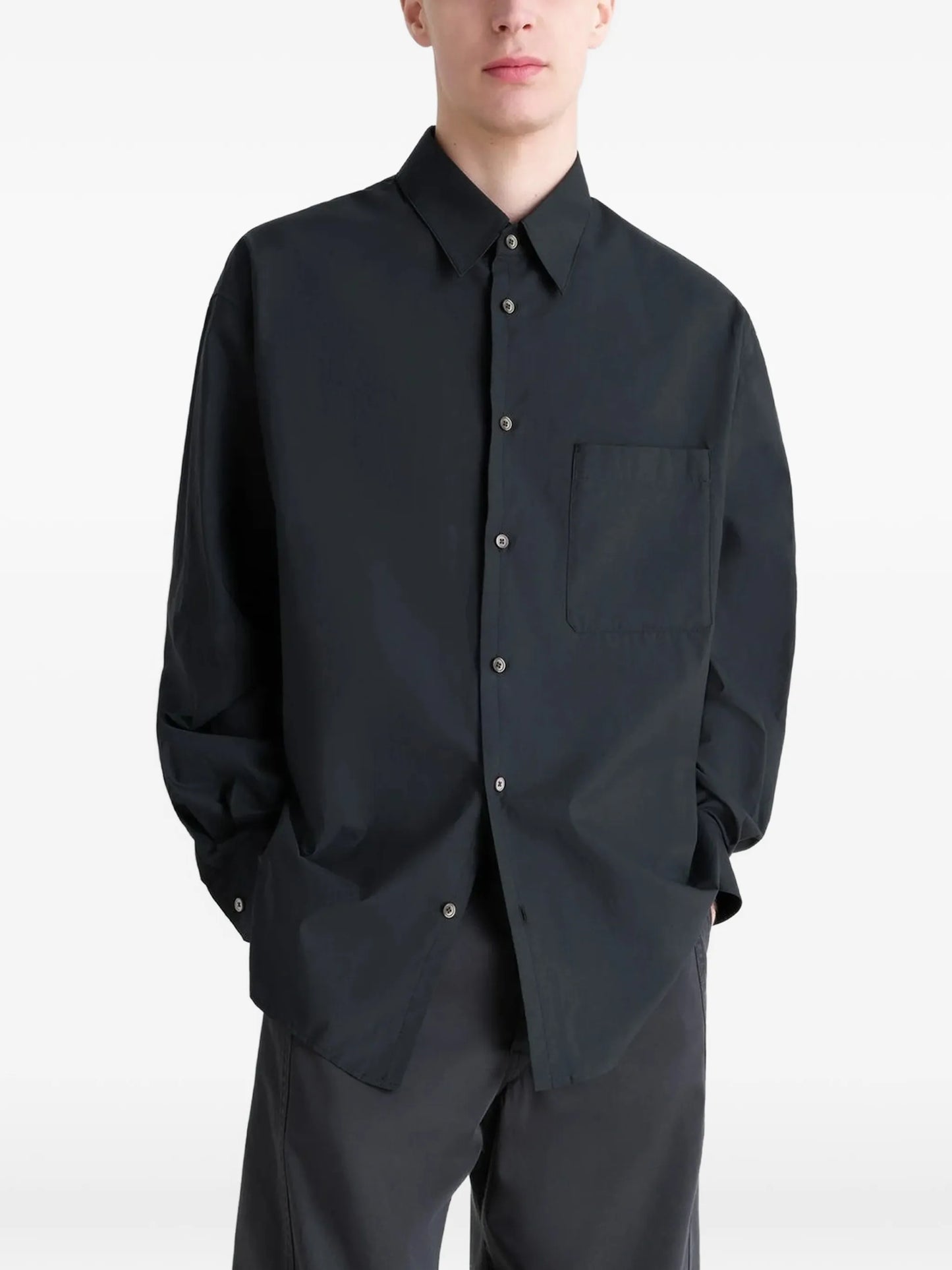 patch-pocket shirt