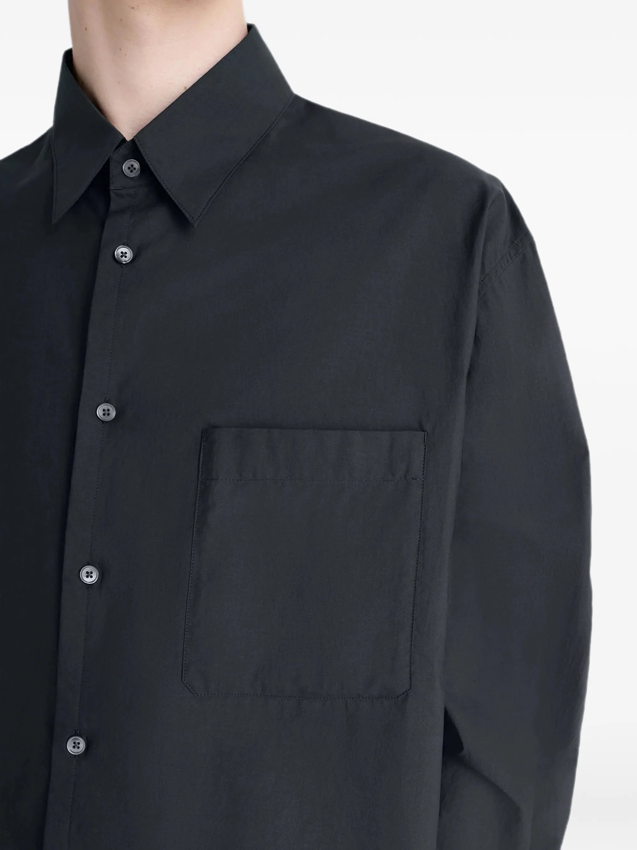 patch-pocket shirt