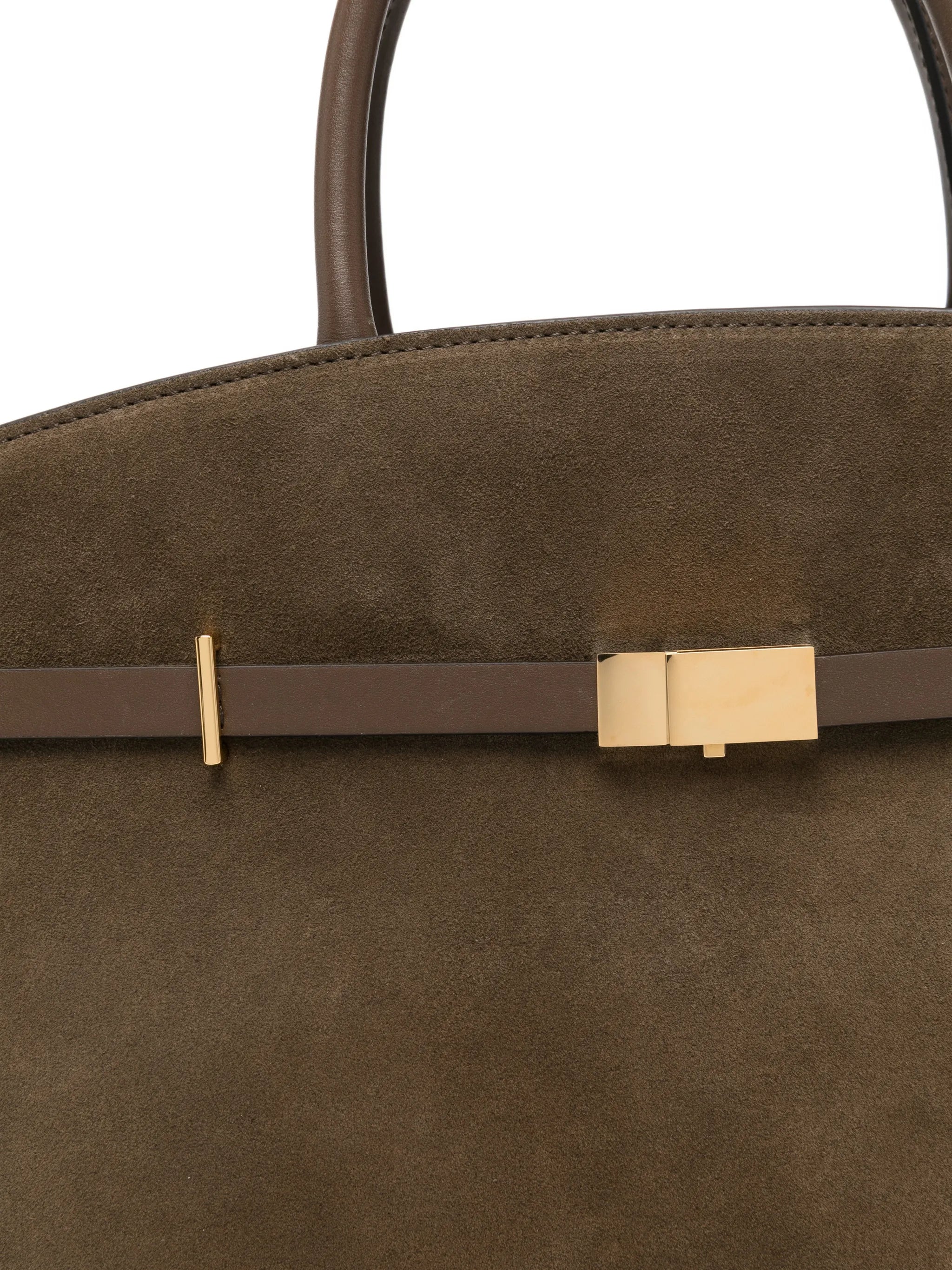 Hudson suede tote bag