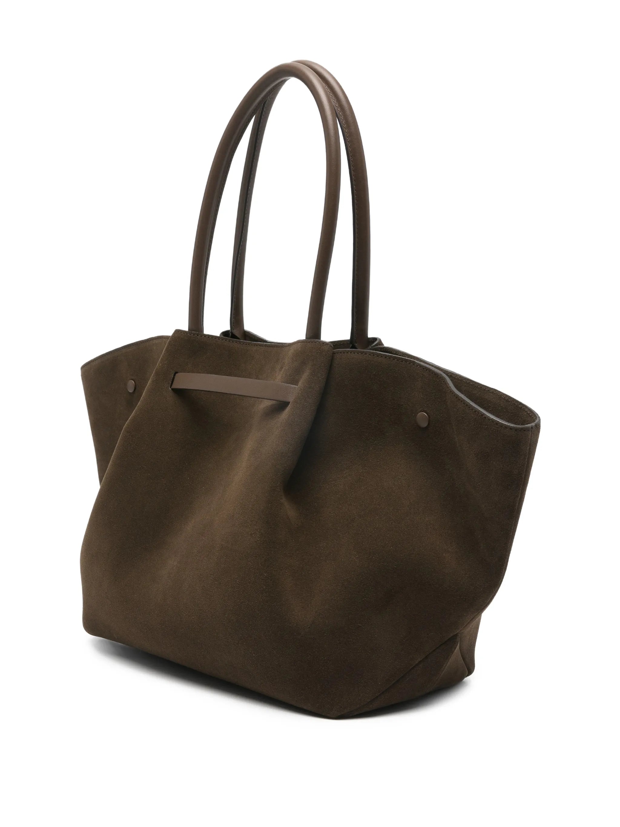 New York suede shoulder bag