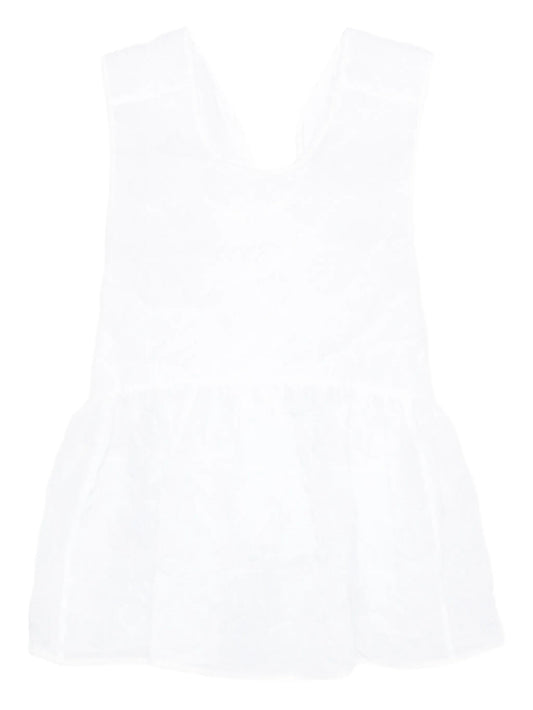 Cora peplum top