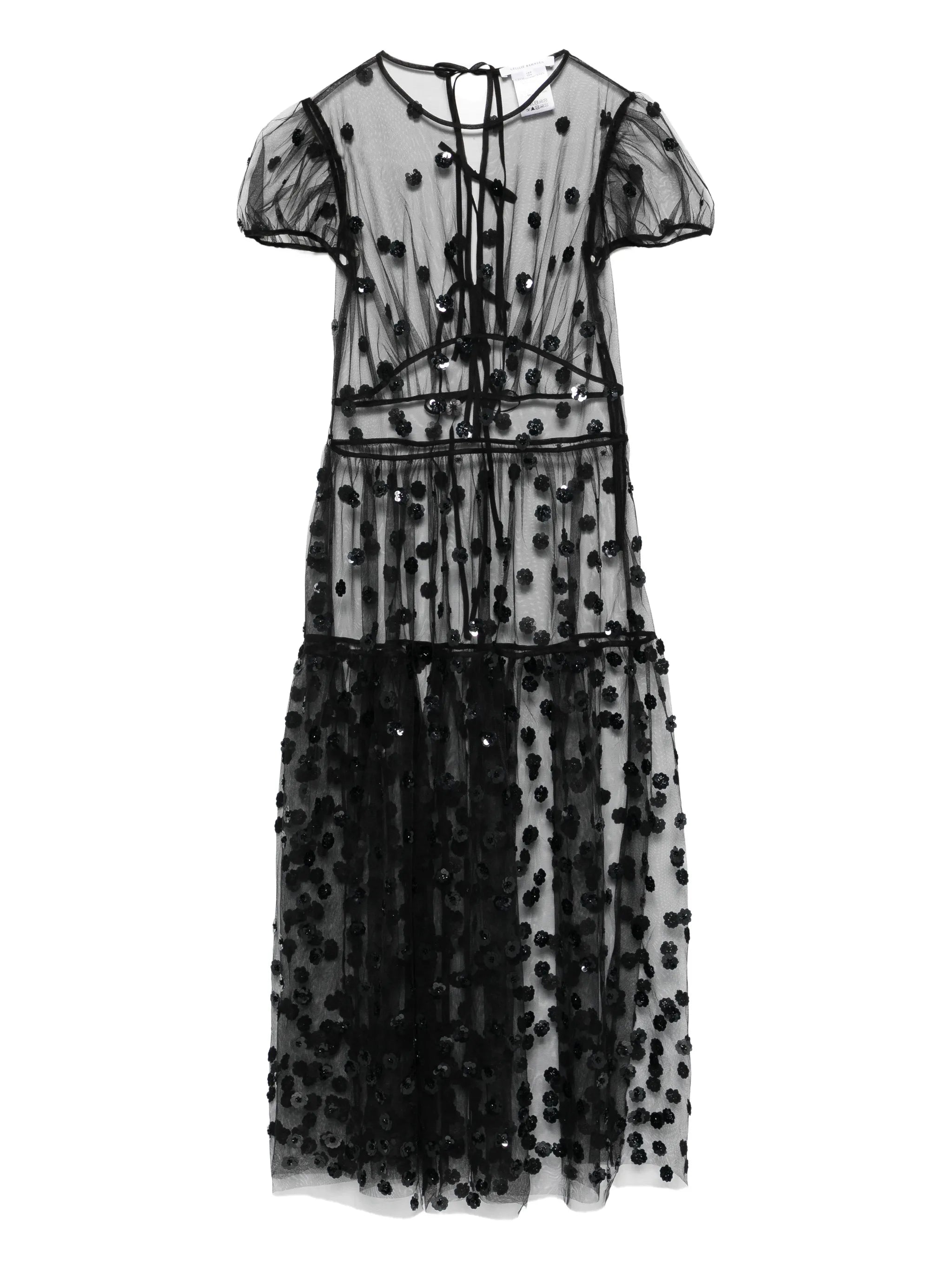 Nanna sequin blossom dress
