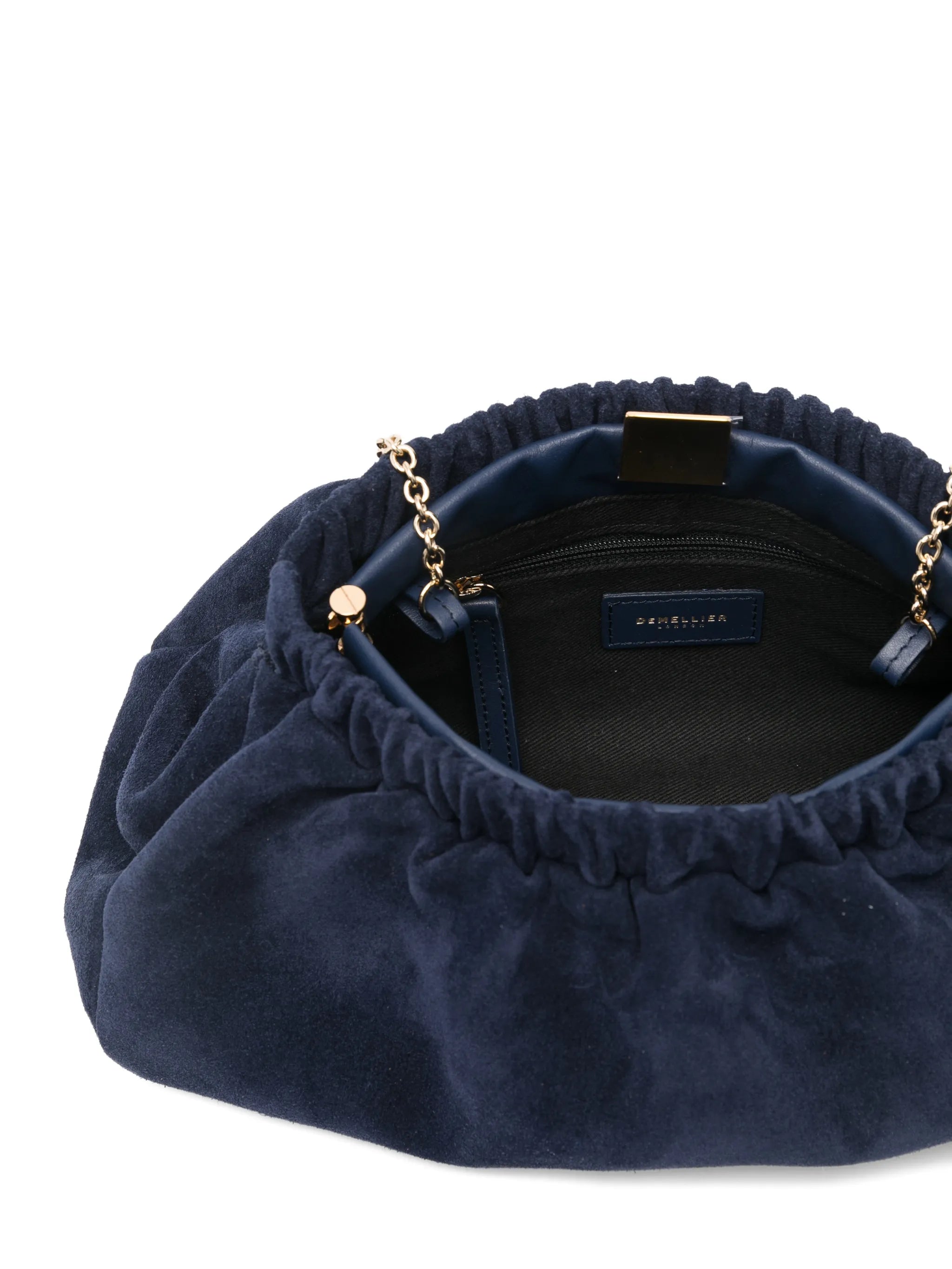 Miami suede clutch bag