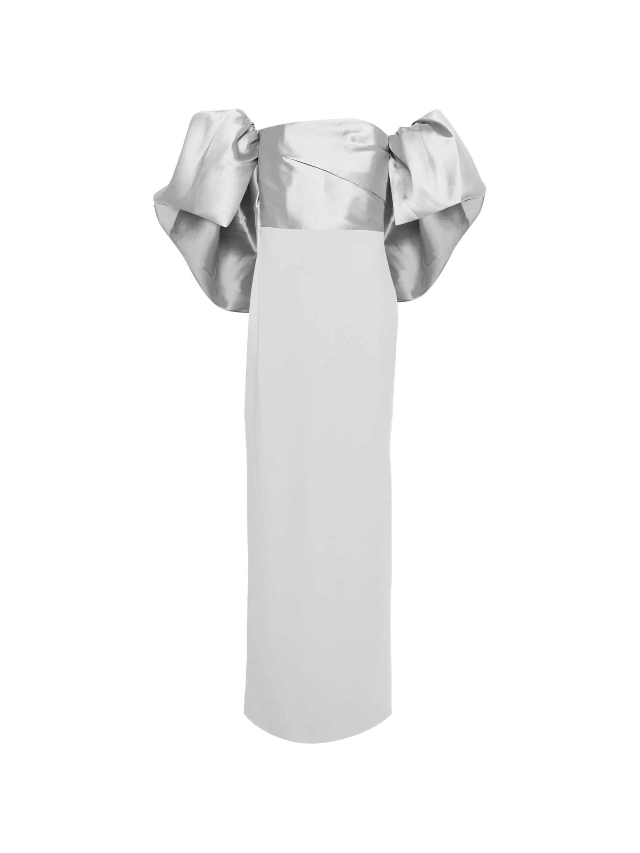Floris draped maxi dress