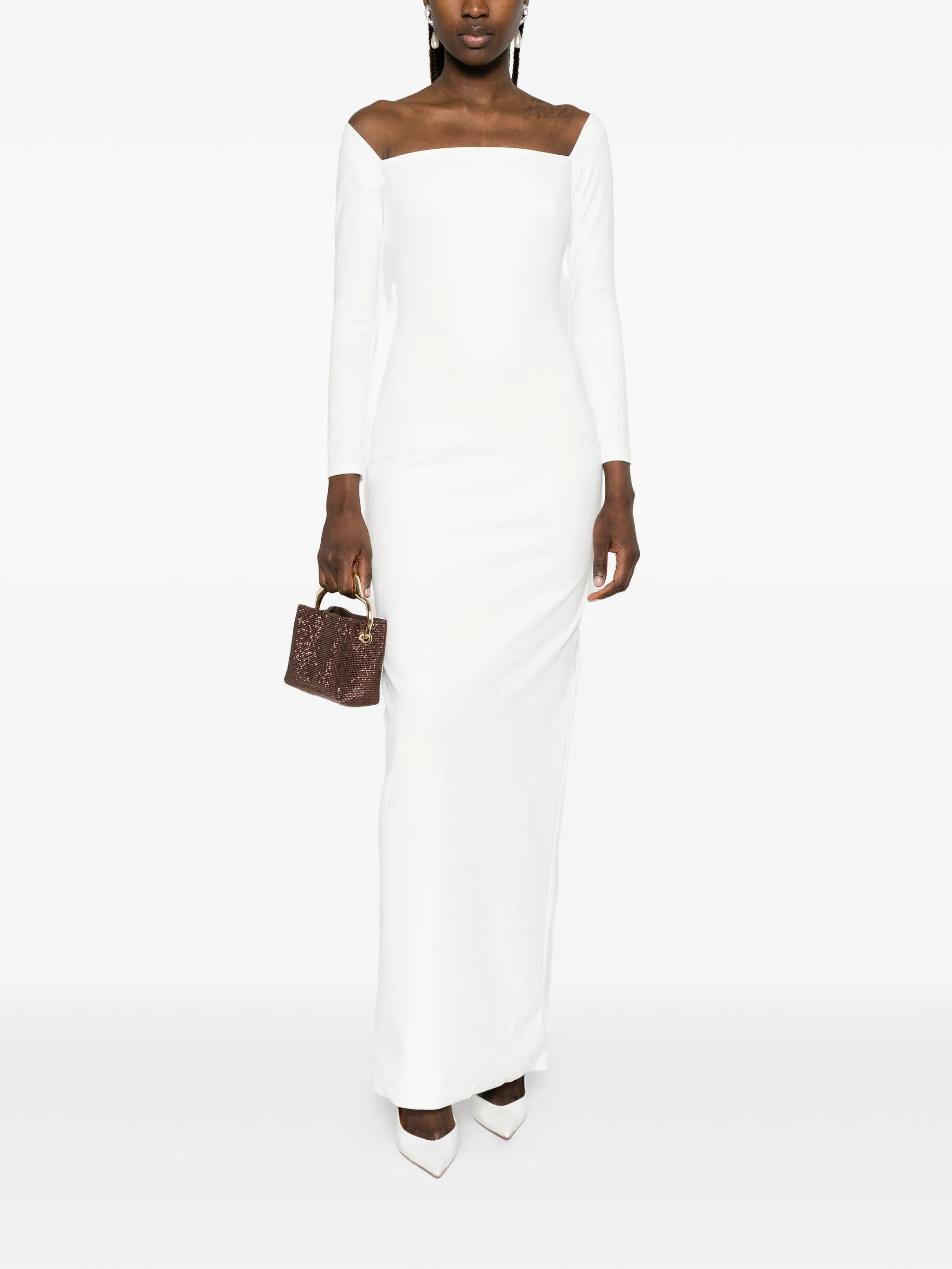 Lolita twisted maxi dress