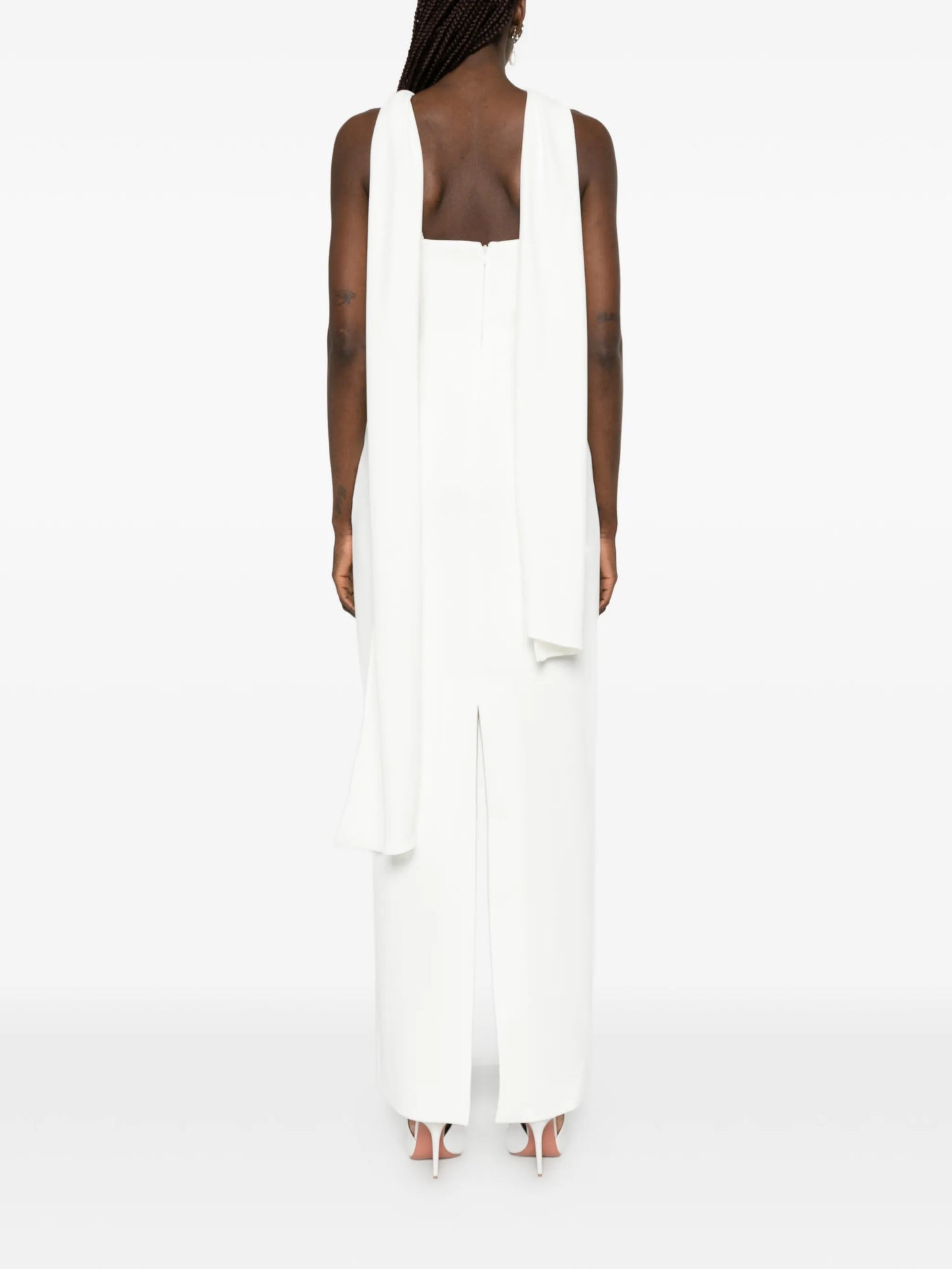 Rona twisted maxi dress