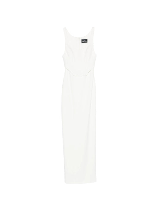 Noor scoop-neck maxi dress