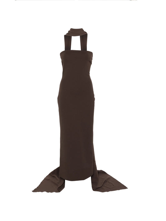 Martine strapless midi dress