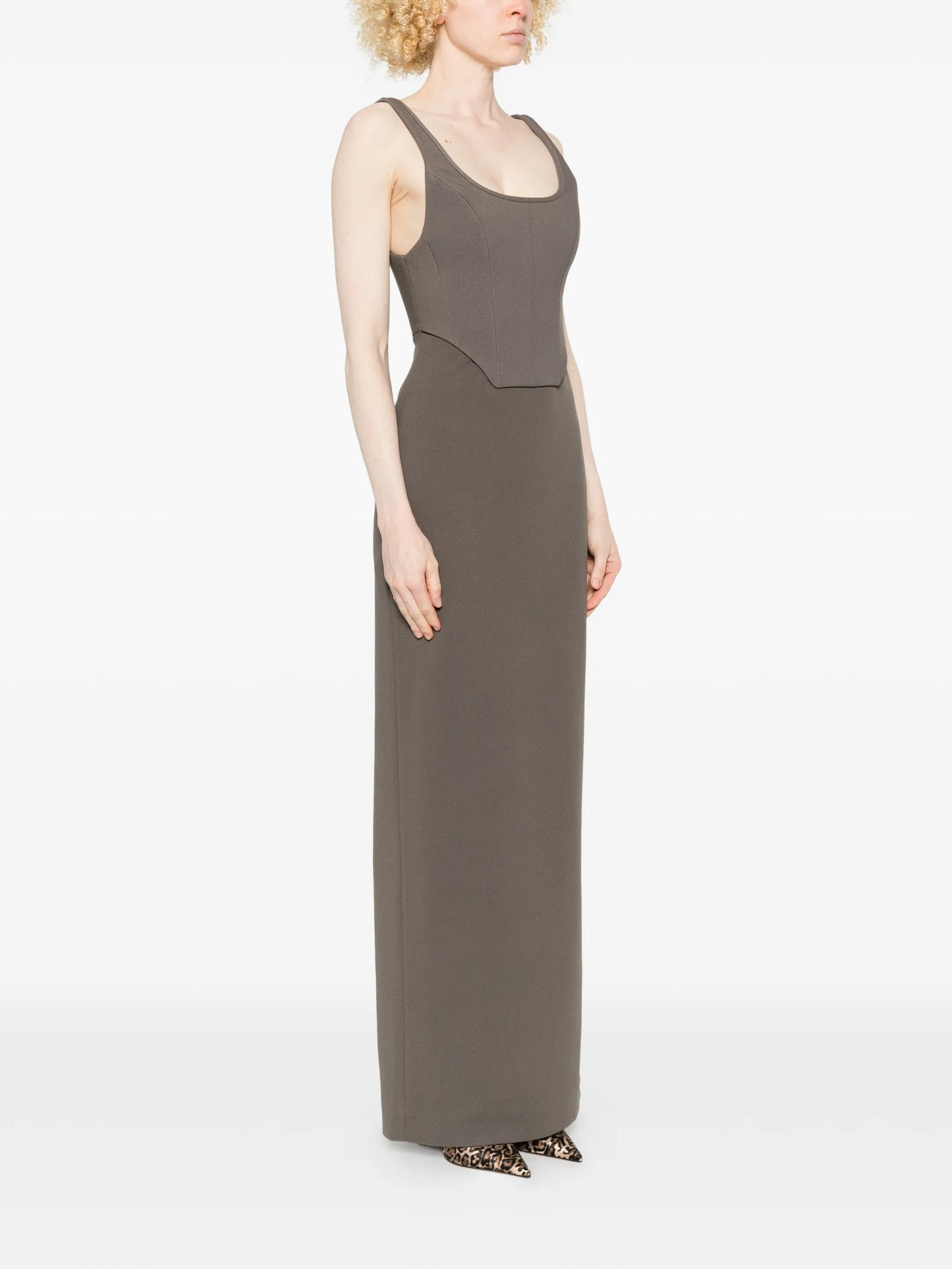 Noor panel maxi dress