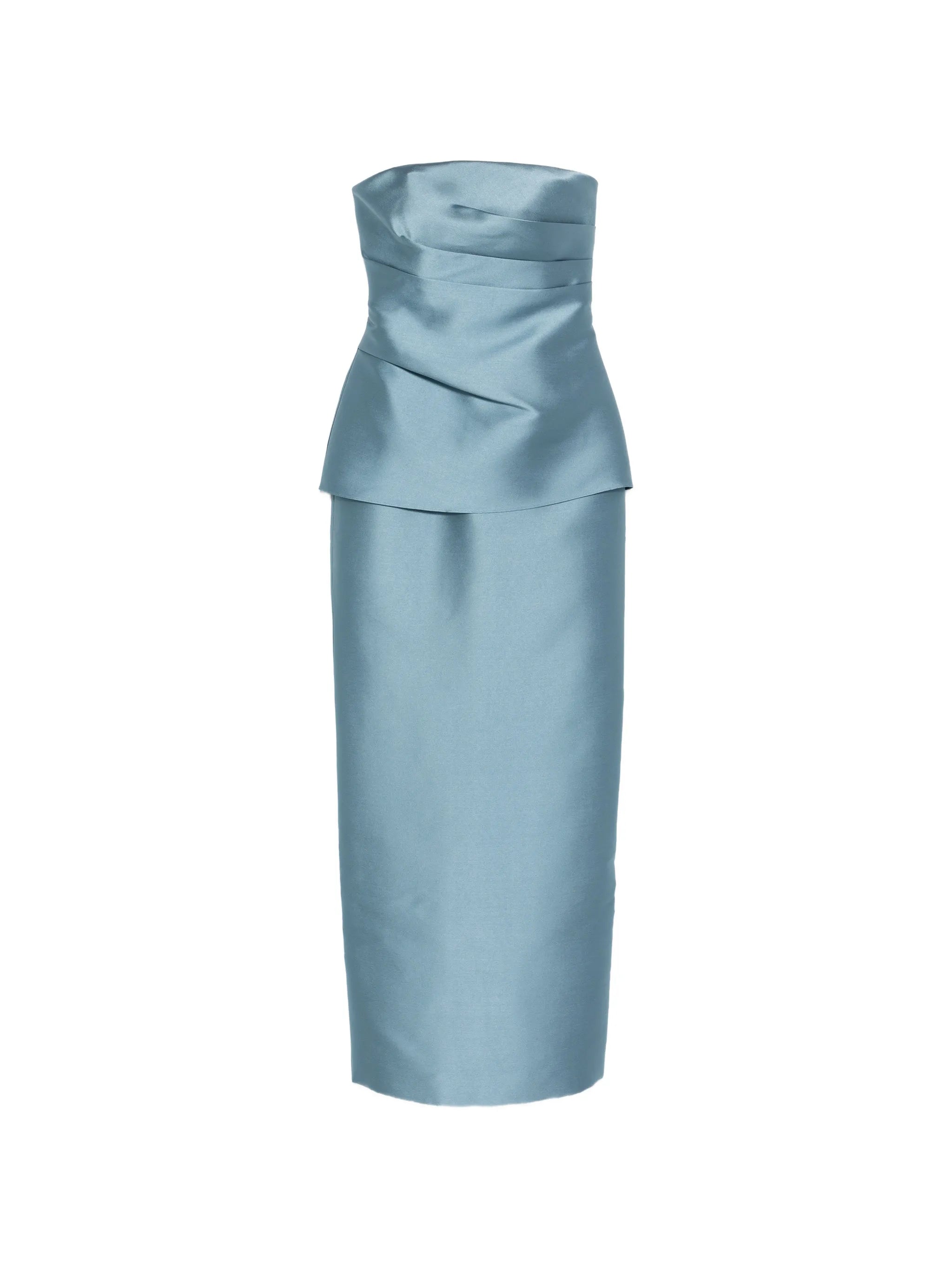 Lucille strapless maxi dress