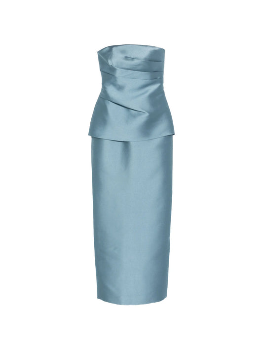 Lucille strapless maxi dress