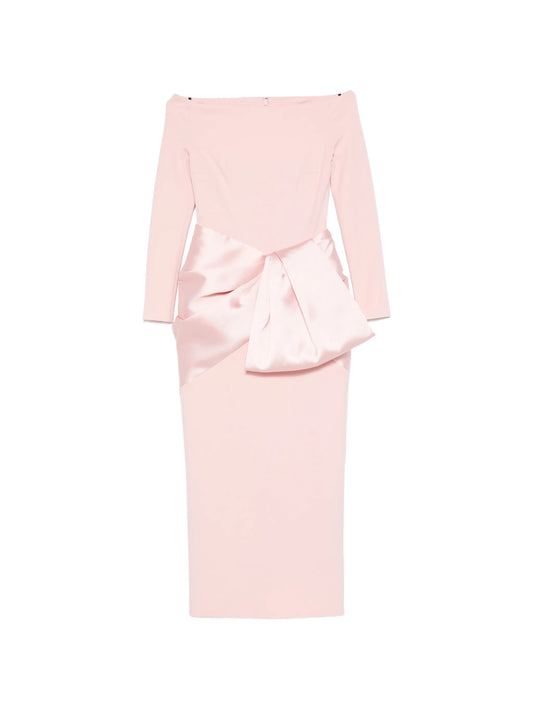 Rhianne long-sleeve maxi dress