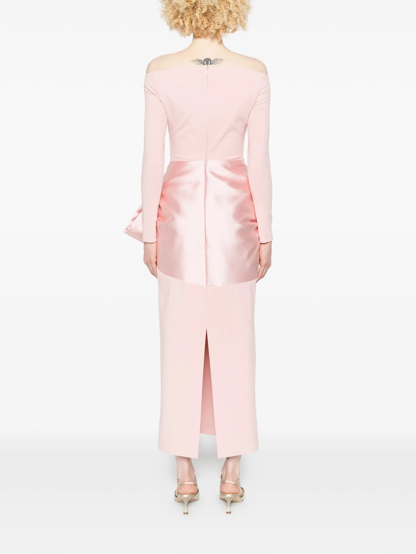 Rhianne long-sleeve maxi dress