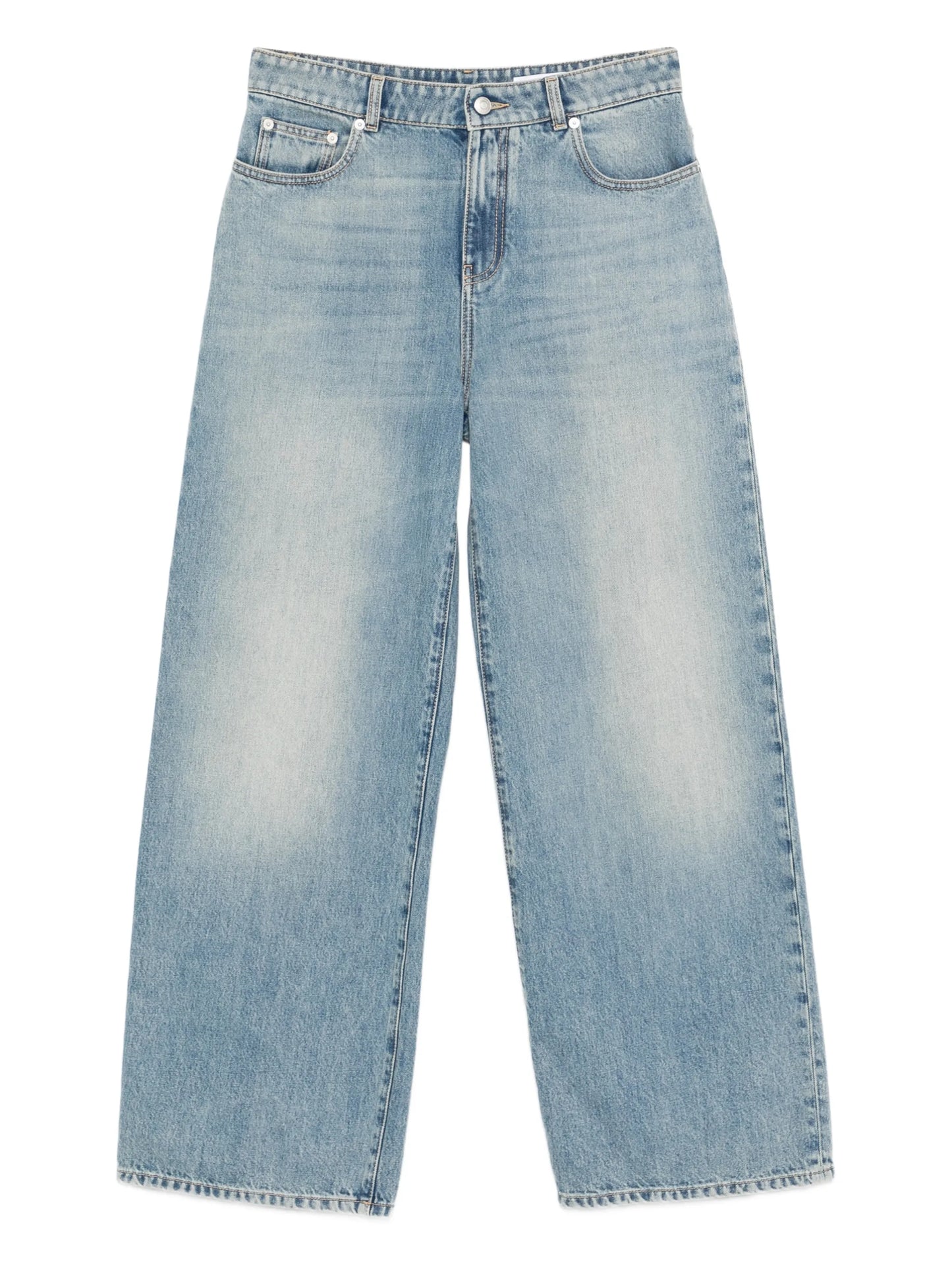 wide-leg jeans